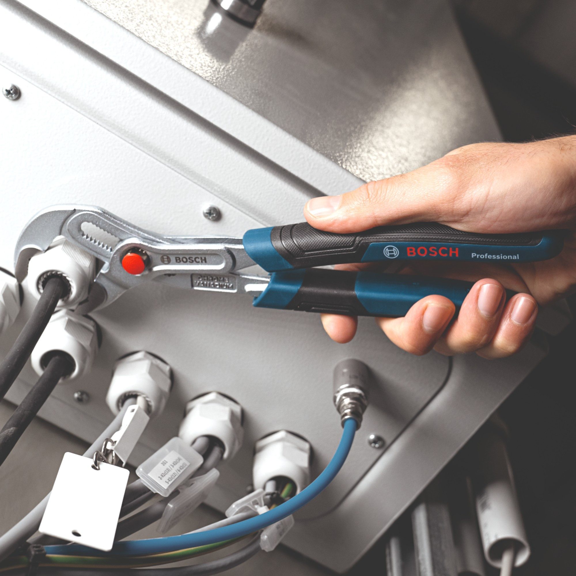 Bosch Professional Zangenset Sanitär Wasserpumpenzange 250 mm Professional (1600A02W3N)