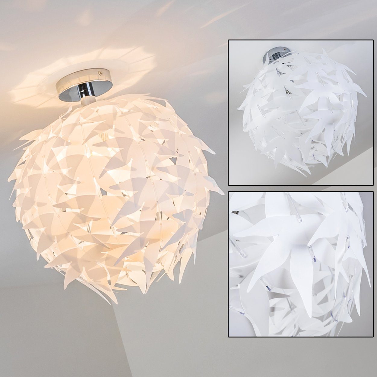 hofstein Deckenleuchte »Ticengo« runde Deckenlampe aus günstig online kaufen