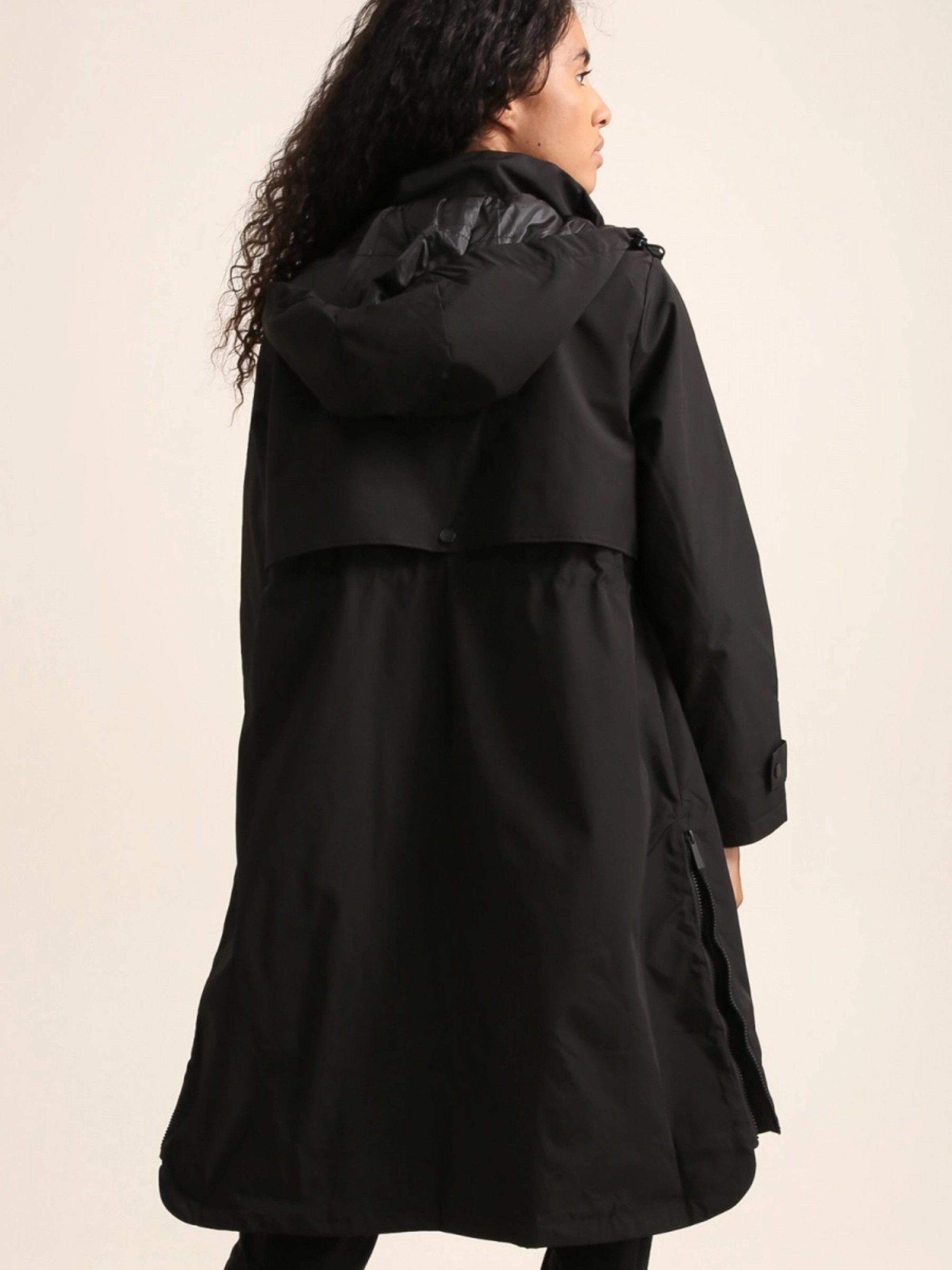 ANNIS Fashion & Accessoires Regenmantel "ELLA" (1-tlg) verstellbare Kapuze, günstig online kaufen