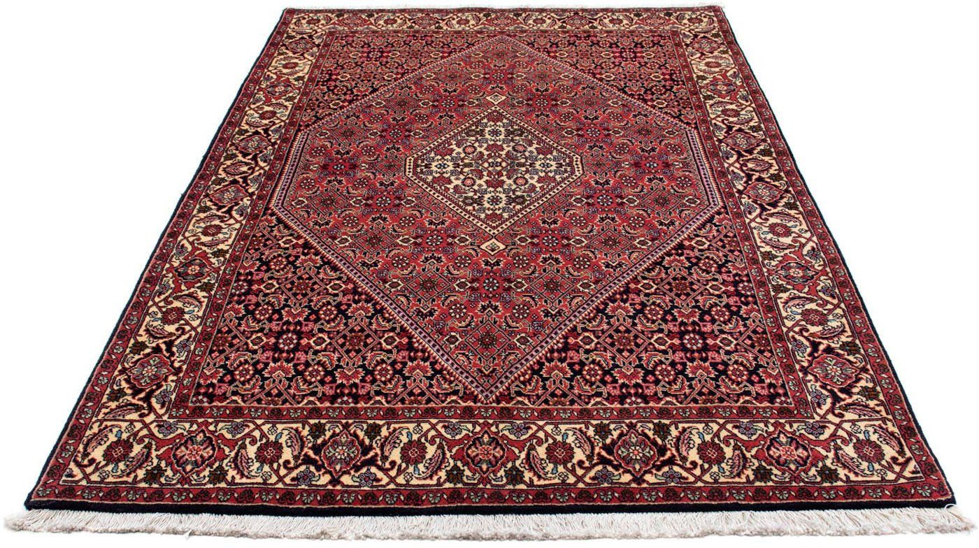 Wollteppich Bidjar - Zanjan Medaillon Rosso 230 x 141 cm, morgenland, rechteckig, Höhe: 15 mm, Unikat mit Zertifikat