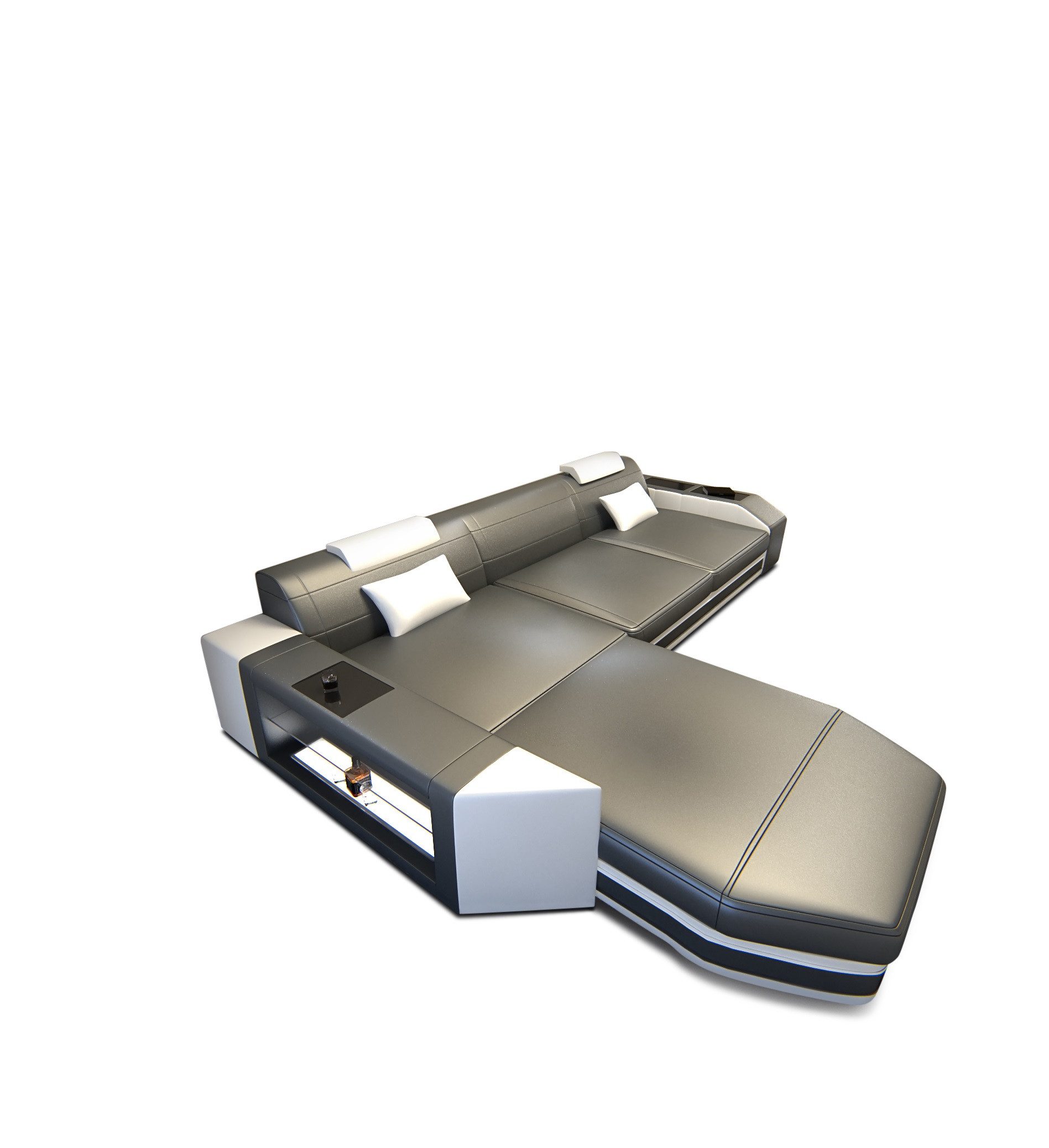 Sofa Dreams Ecksofa Ledercouch Sofa Leder günstig online kaufen