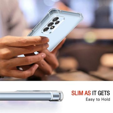 CoolGadget Handyhülle Anti Shock Rugged Case für Samsung Galaxy A33 5G 6,4 Zoll, Slim Cover mit Kantenschutz Schutzhülle für Samsung A33 5G Hülle