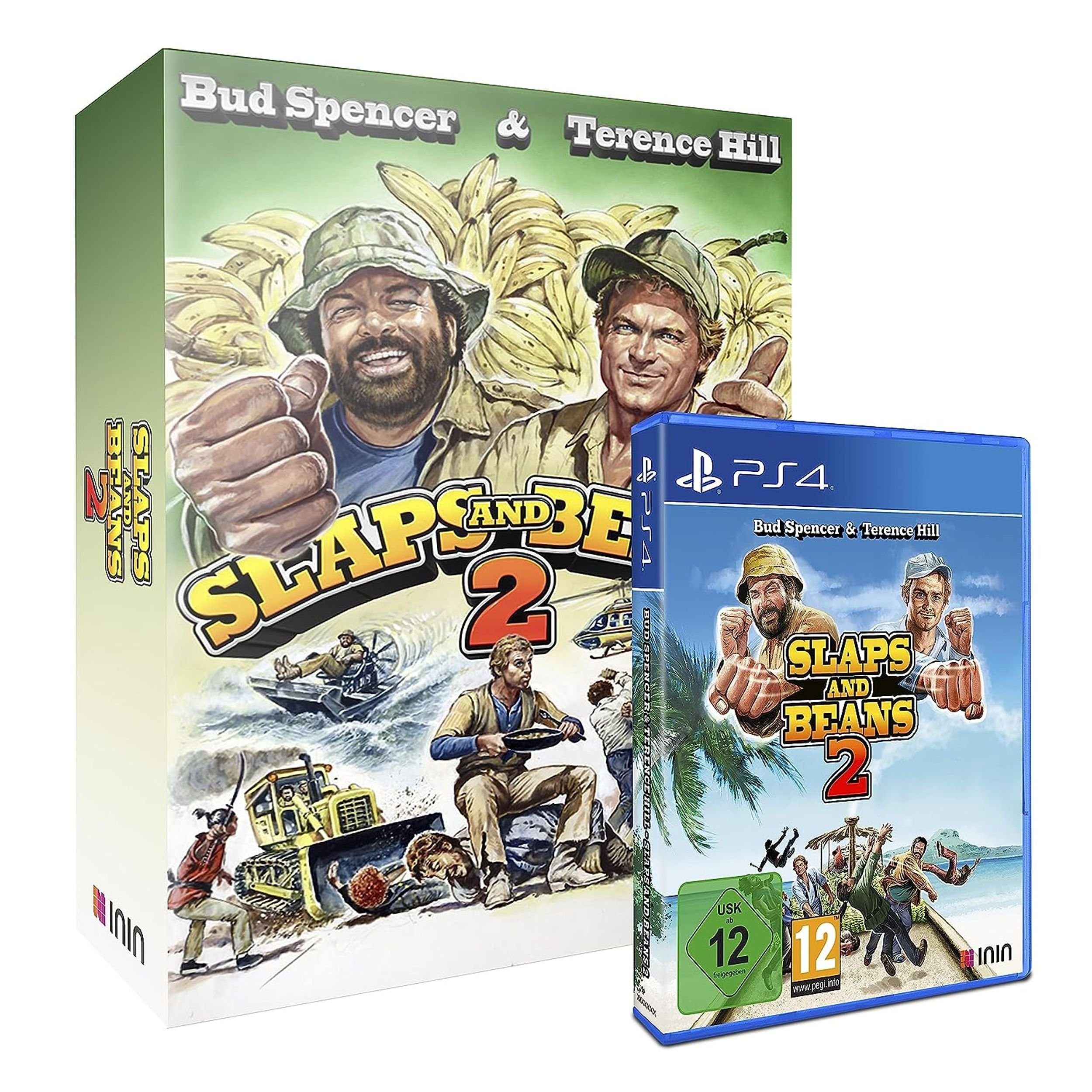 Hill Beans Slaps - and CE 2 Playstation Terence Bud Spencer 4 &
