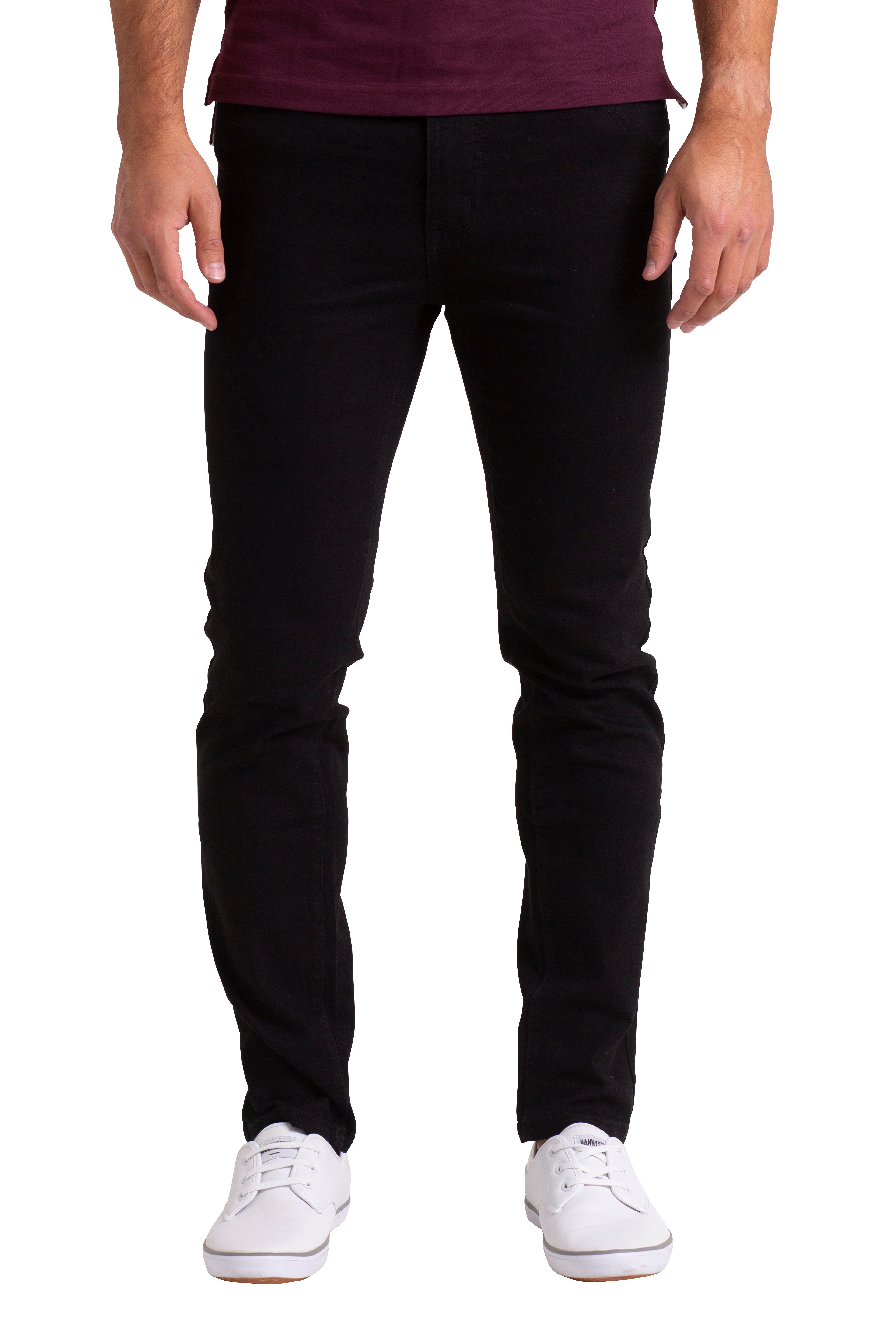 Slim-fit-Jeans Herren Stretch Denim Jeans Schlanke Passform strecken Dünn Denim Hose