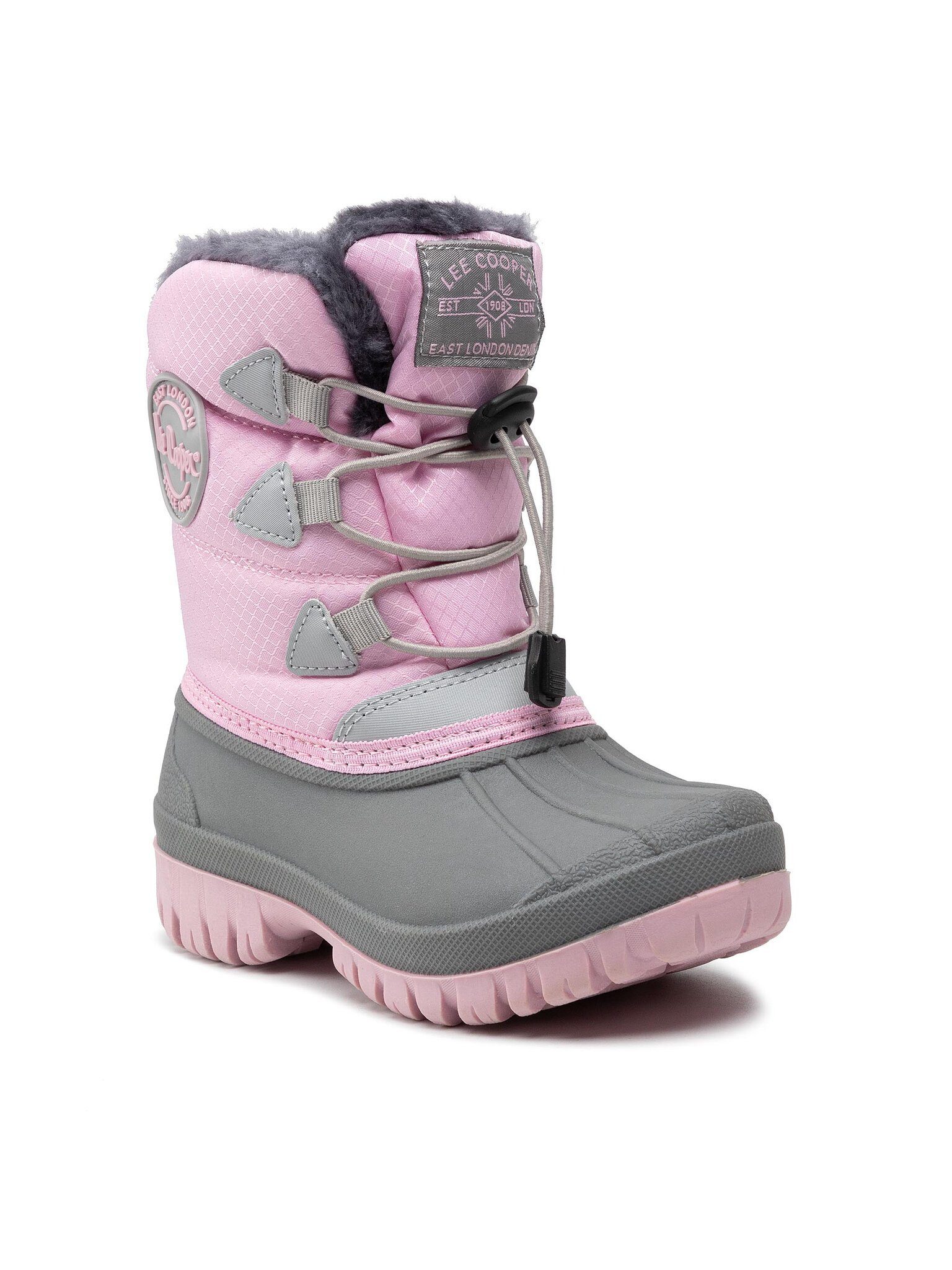 Lee Cooper Schneeschuhe LCJ-21-44-0518K Pink Schnürschuh