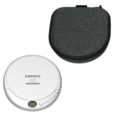 Lenco CD-200 CD-Player (CD/MP3-Player, Aufbewahrungstasche inkl.Powerbank (5000mAh)