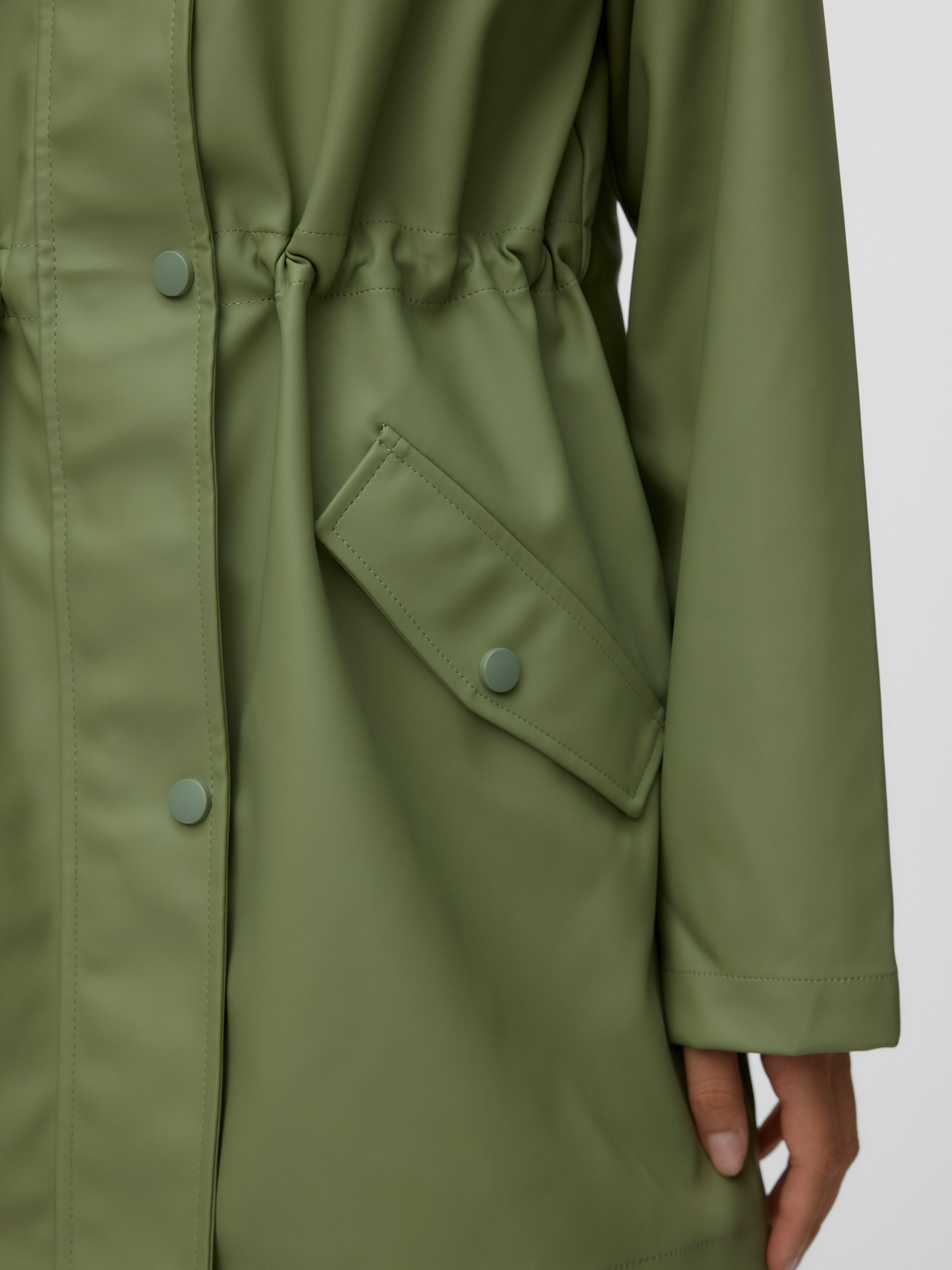 Vero Moda Regenjacke VMMALOU COATED JACKET wasserabweisende Beschichtung