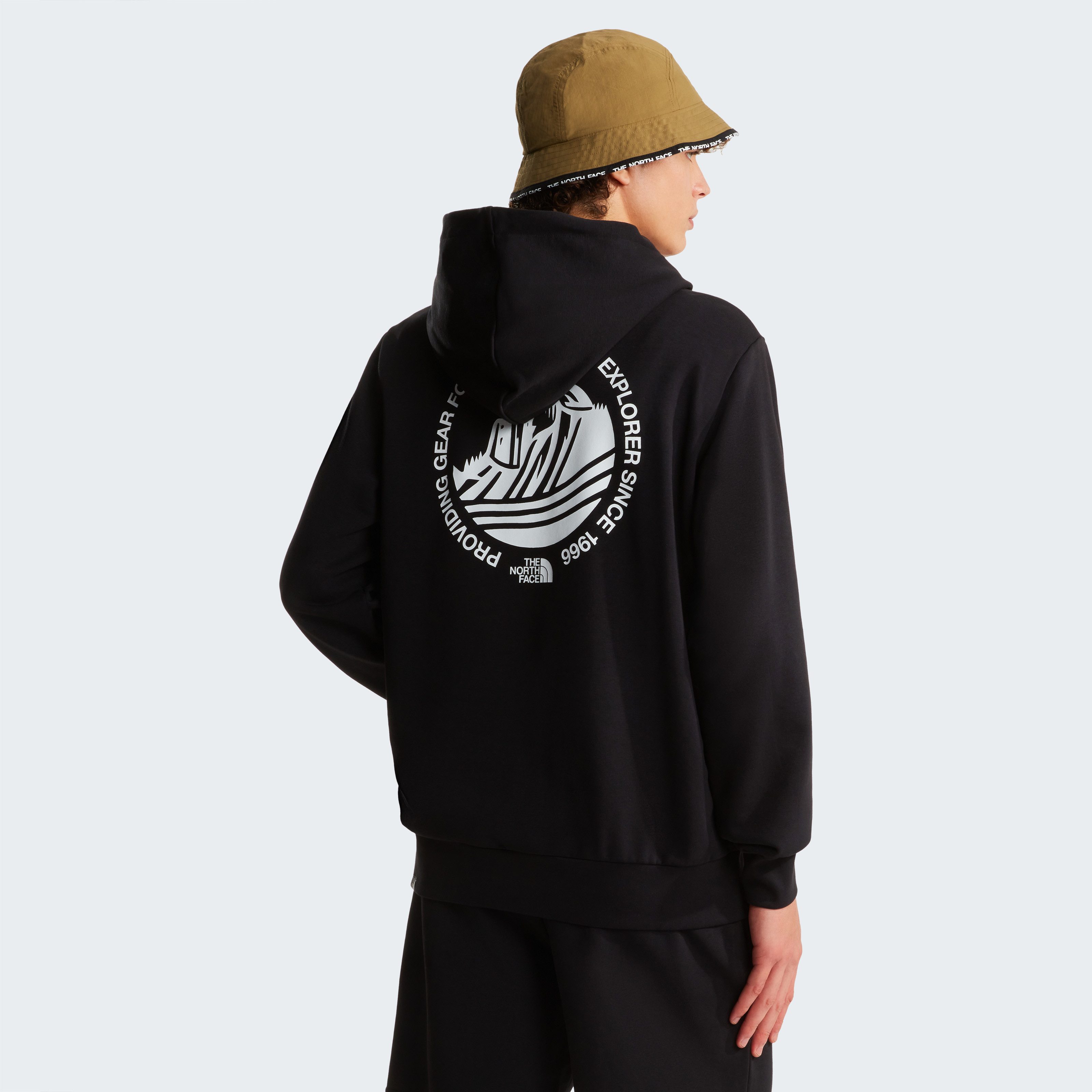 The North Face Kapuzensweatshirt M MONTE REGULAR HOODIE-GRAPHIC normale Passform, mit Grafik, aus Baumwolle, sportlicher Stil