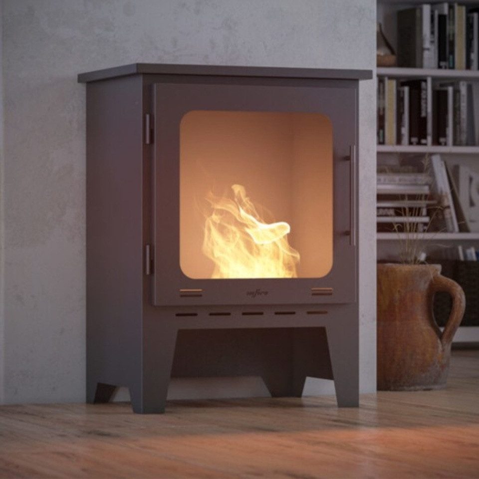 Infire Echtfeuer-Dekokamin Incoza 1 Ethanolkamin, Heizfunktion, TÜV zertifiziert