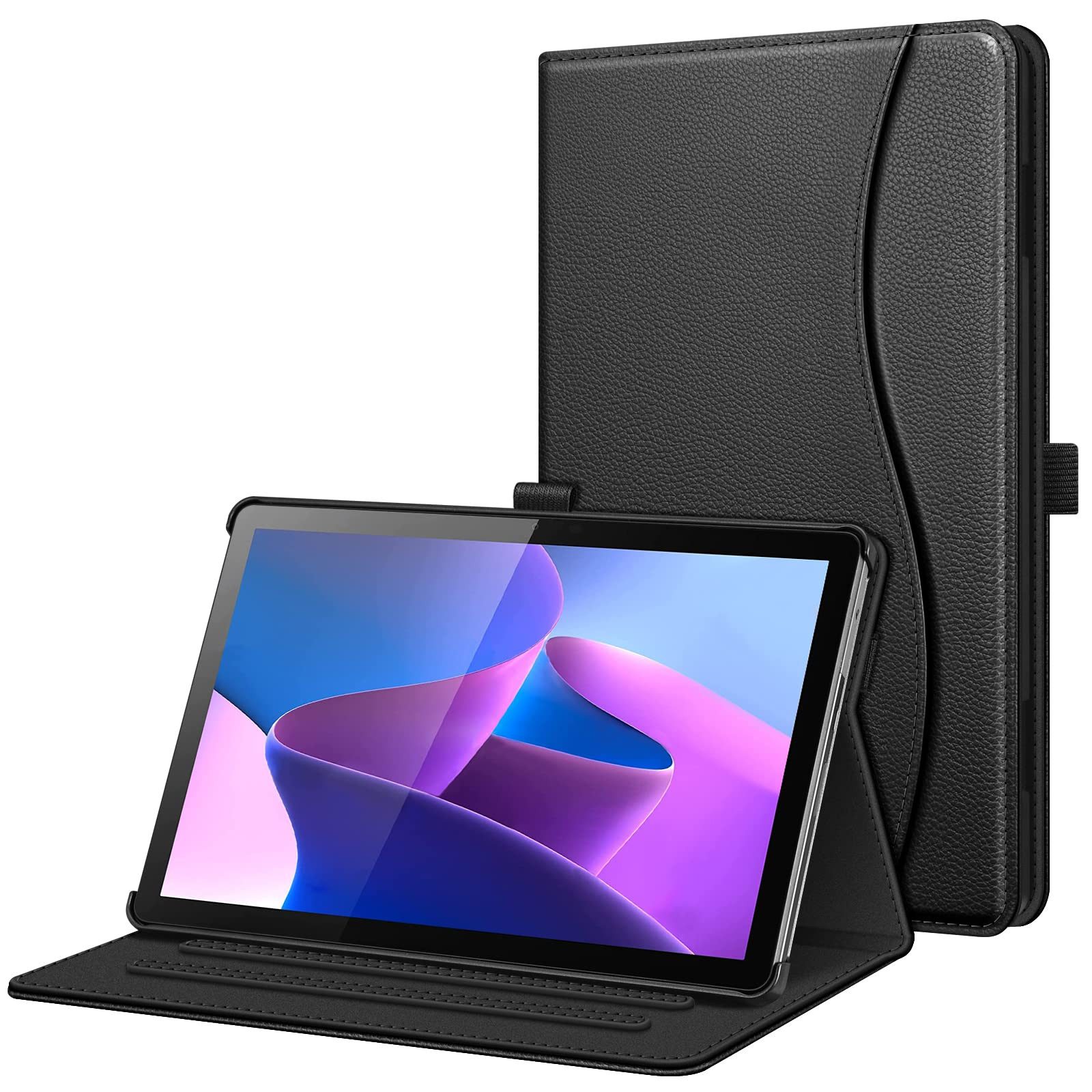 Fintie Tablet-Hülle für Lenovo Tab M10 (3. Gen) 10,1" TB328 2022, Multi-Winkel Betrachtung, mit Auto Schlaf/Wach, Nicht für Lenovo M10 Plus (3. Gen) 10,6"