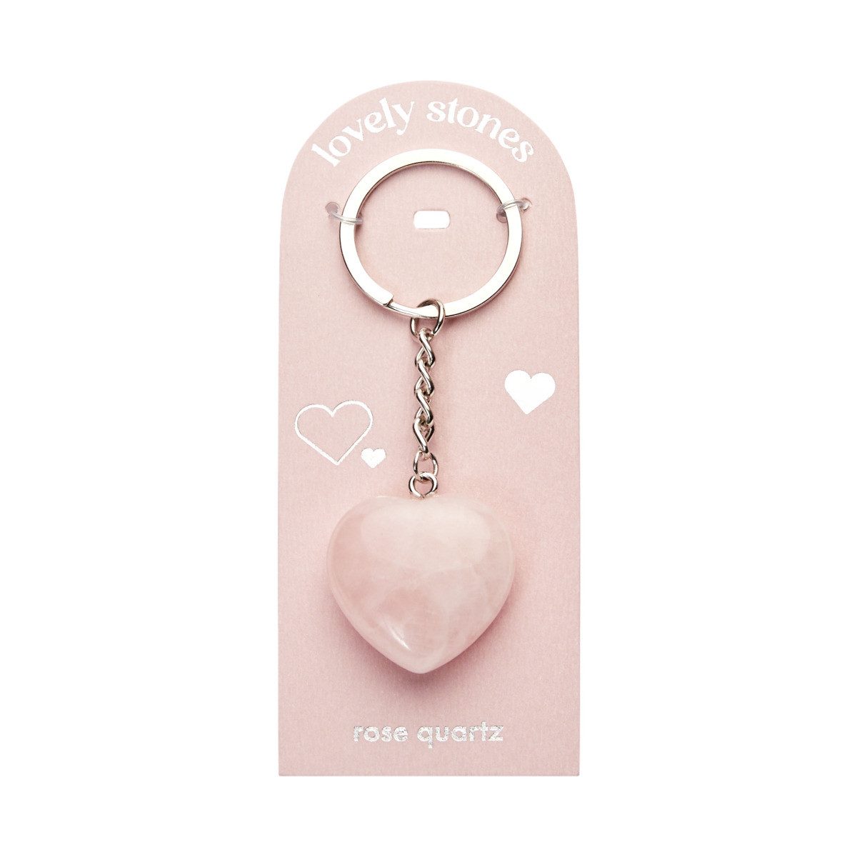 HCA Schlüsselanhänger Schlüsselanhänger "lovely stones" - Rosenquarz günstig online kaufen