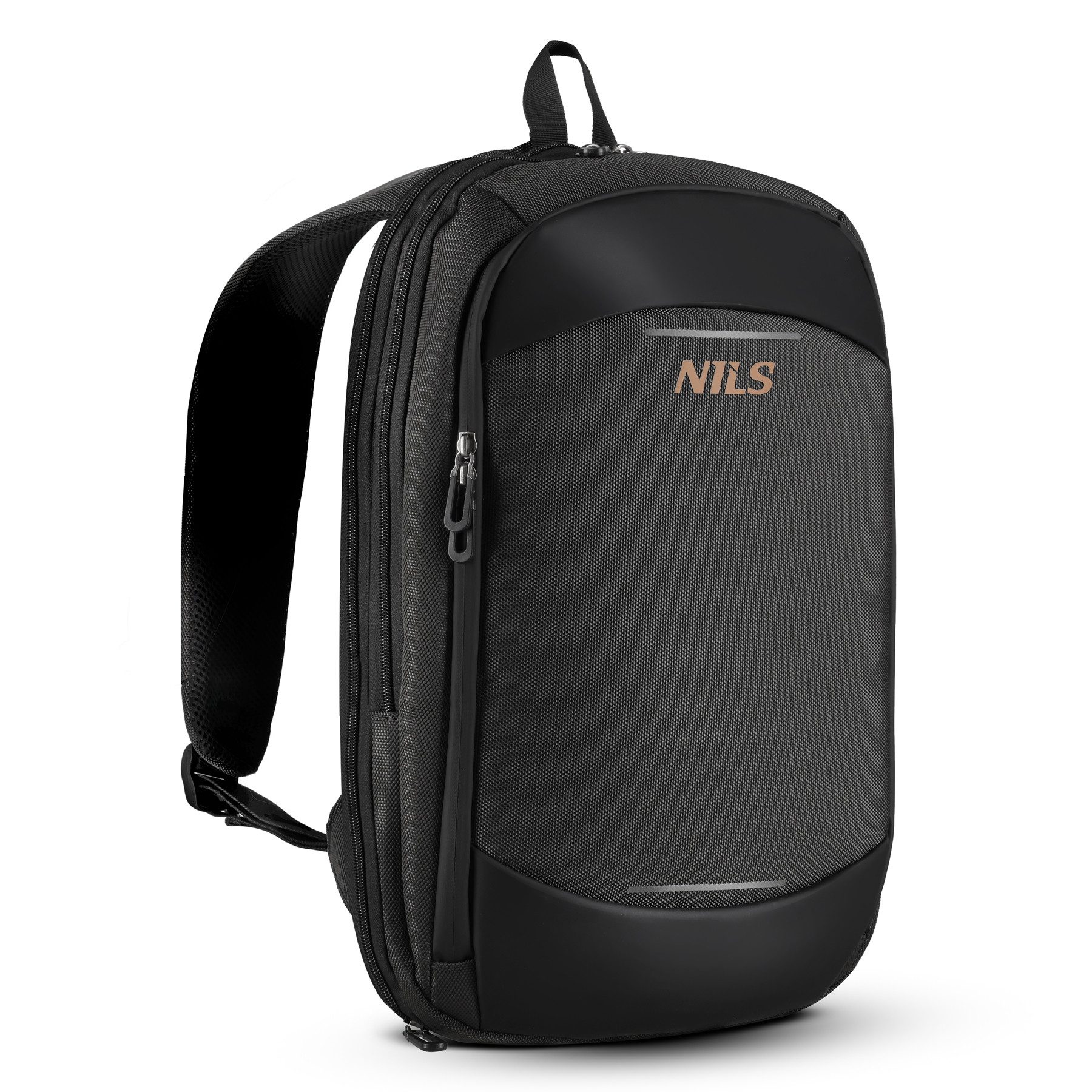 NILS CAMP Rucksack Laptoprucksack Businessrucksack Reiserucksack (Spar-Set, 1-tlg), Laptopfach, erweiterbar, Anti-Diebstahl-Tasche, 19 l