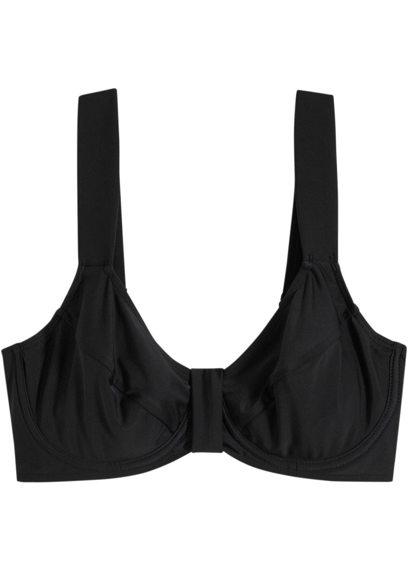 bonprix Bügel-Bikini-Top (1-St), Minimizer-Design, mit Elasthan-Anteil, Basic-Stil