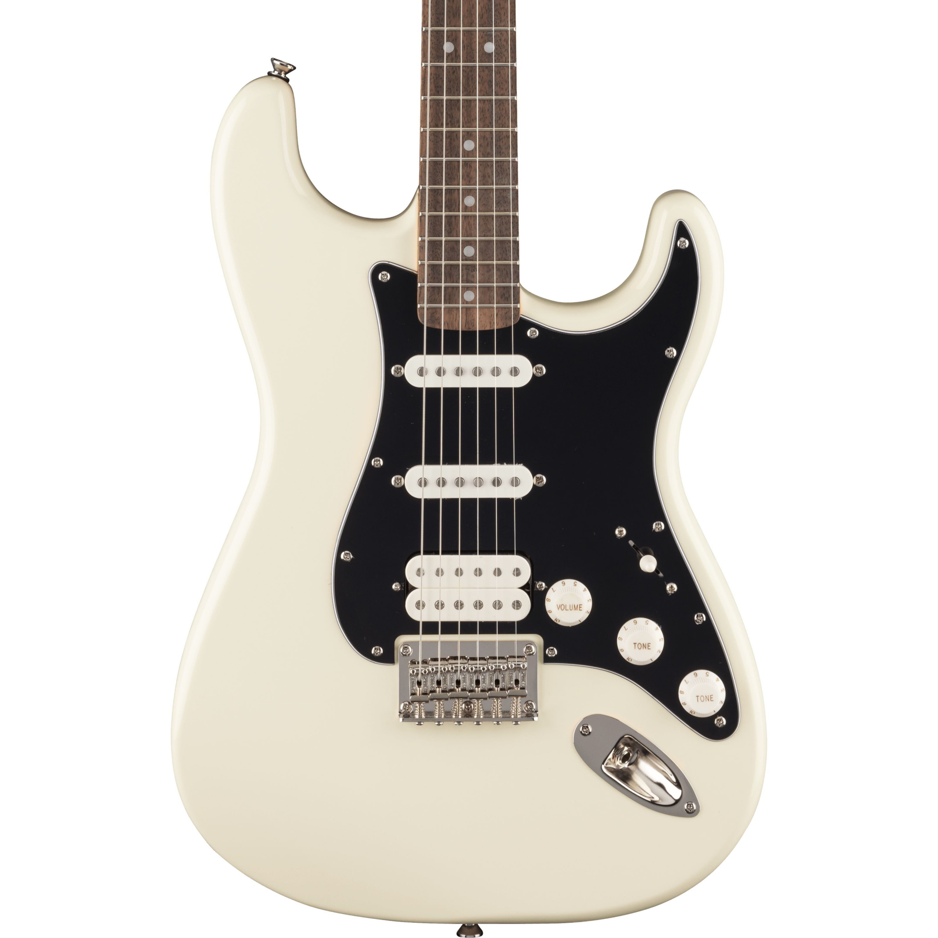 Squier E-Gitarre, E-Gitarren, ST-Modelle, Classic Vibe 70s Stratocaster HT HSS LRL Olympic White - E-Gitarre