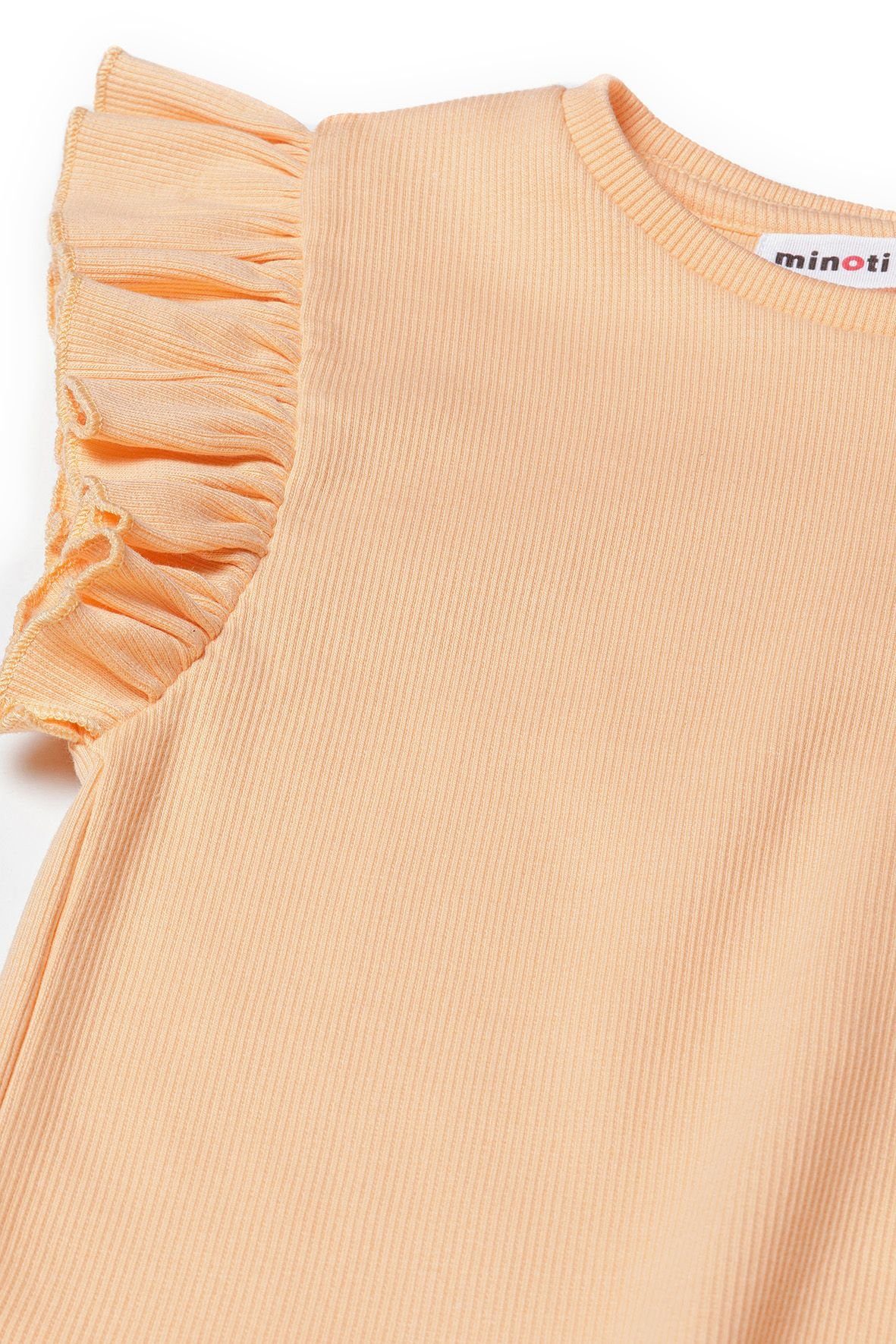 (12m-14y) Rippshirt MINOTI Orange T-Shirt