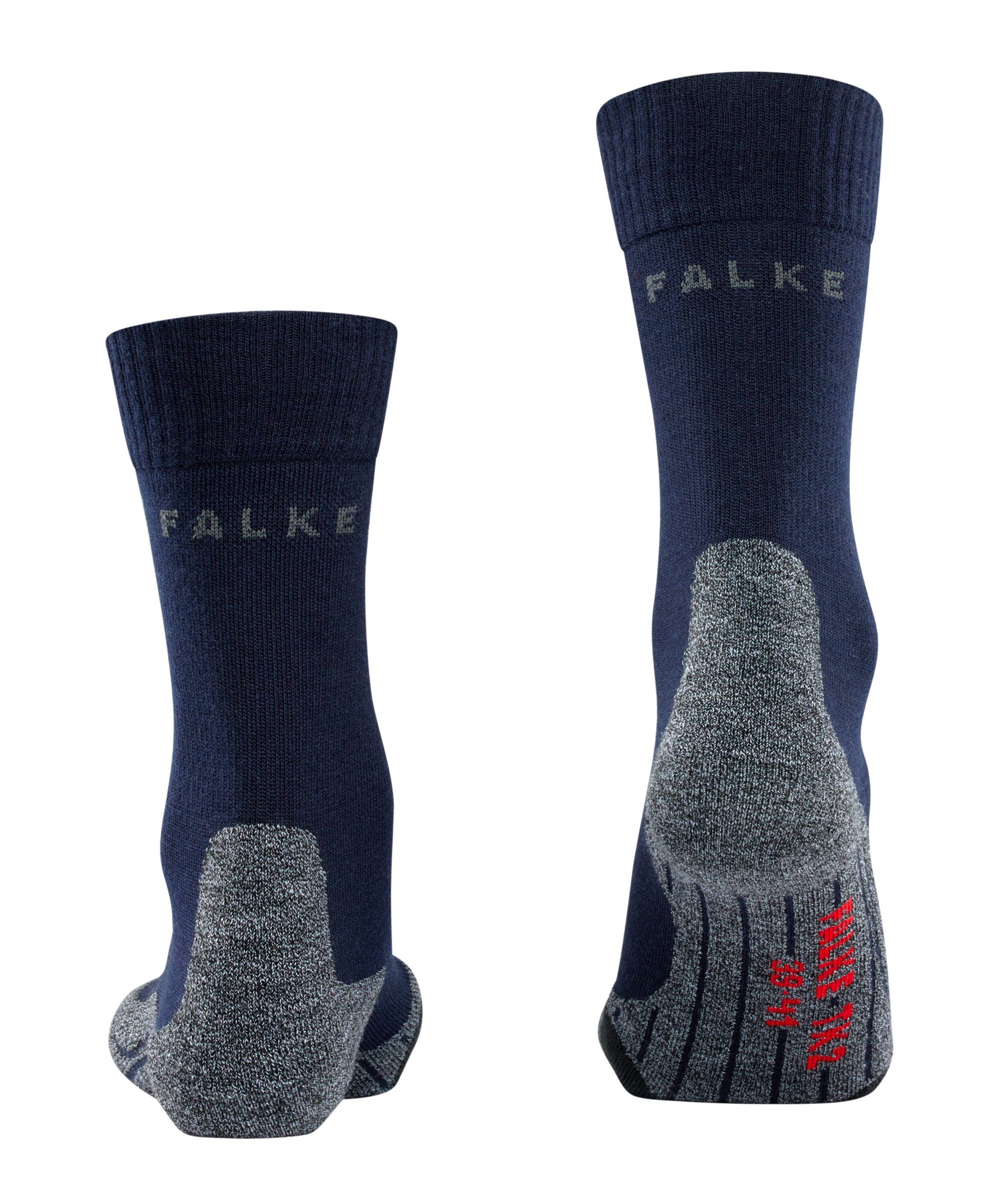 FALKE Wandersocken marine Mittelgebirge Explore (1-Paar) TK2 Hoher (6120) im Komfort