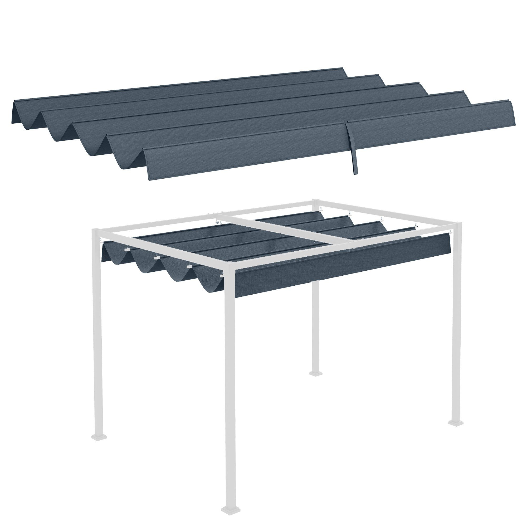 Outsunny Pavillon-Ersatzdach für 2,85 x 2 günstig online kaufen