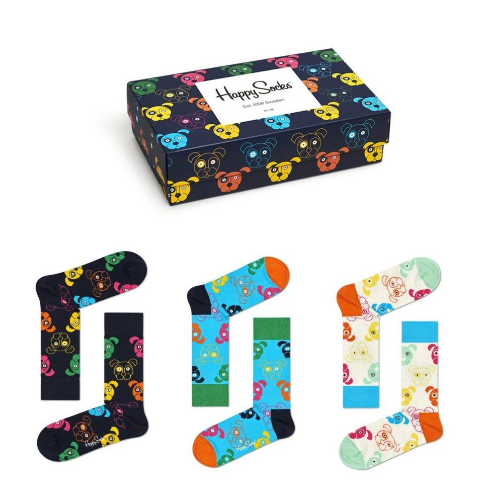 Happy Socks Socken Tagessocke Crew Mixed günstig online kaufen