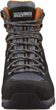 GUGGEN Mountain Herren Wanderstiefel Wanderschuh PM026 Herrenwanderschuh Wanderschuh Wasserabweisend Verstärkte Schuhspitze Bergschuhe Leder