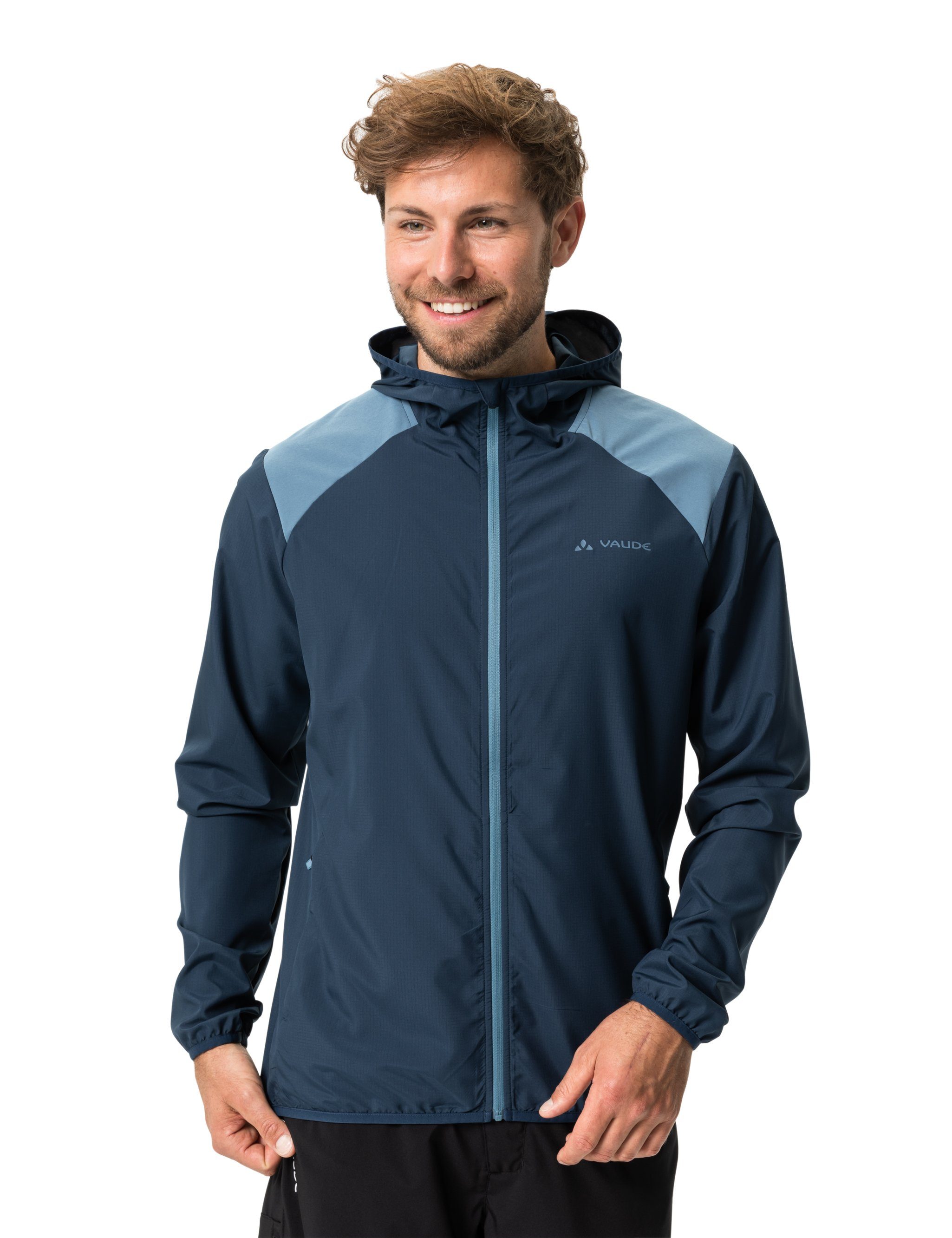 VAUDE Jacket Outdoorjacke (1-St) Klimaneutral Men's kompensiert Qimsa Air dark sea