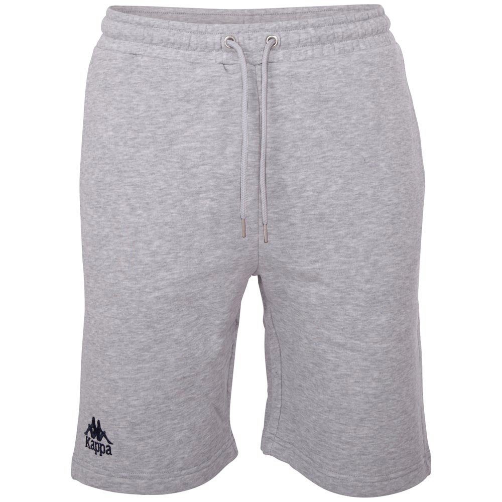 Shorts (1-tlg) Kappa Shorts grau meliert "Topen"