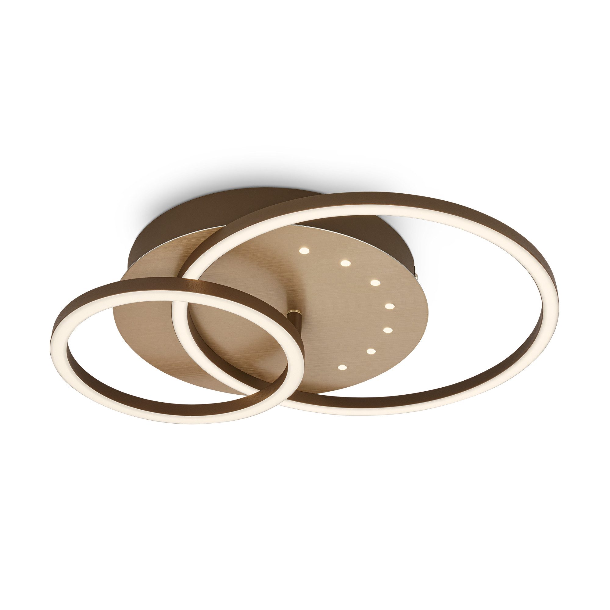 Briloner Leuchten Deckenleuchte FRAME DOT, LED fest integriert