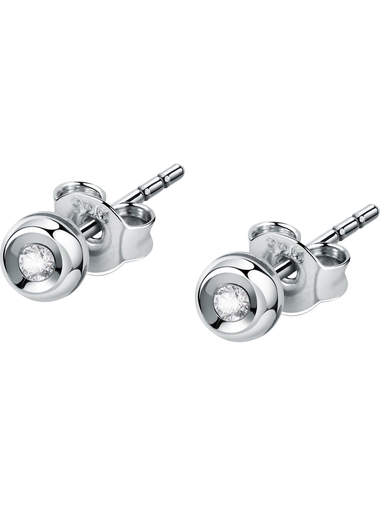 CHRIST Paar Ohrstecker CHRIST Damen-Ohrstecker 375er Weißgold 2 Diamant günstig online kaufen