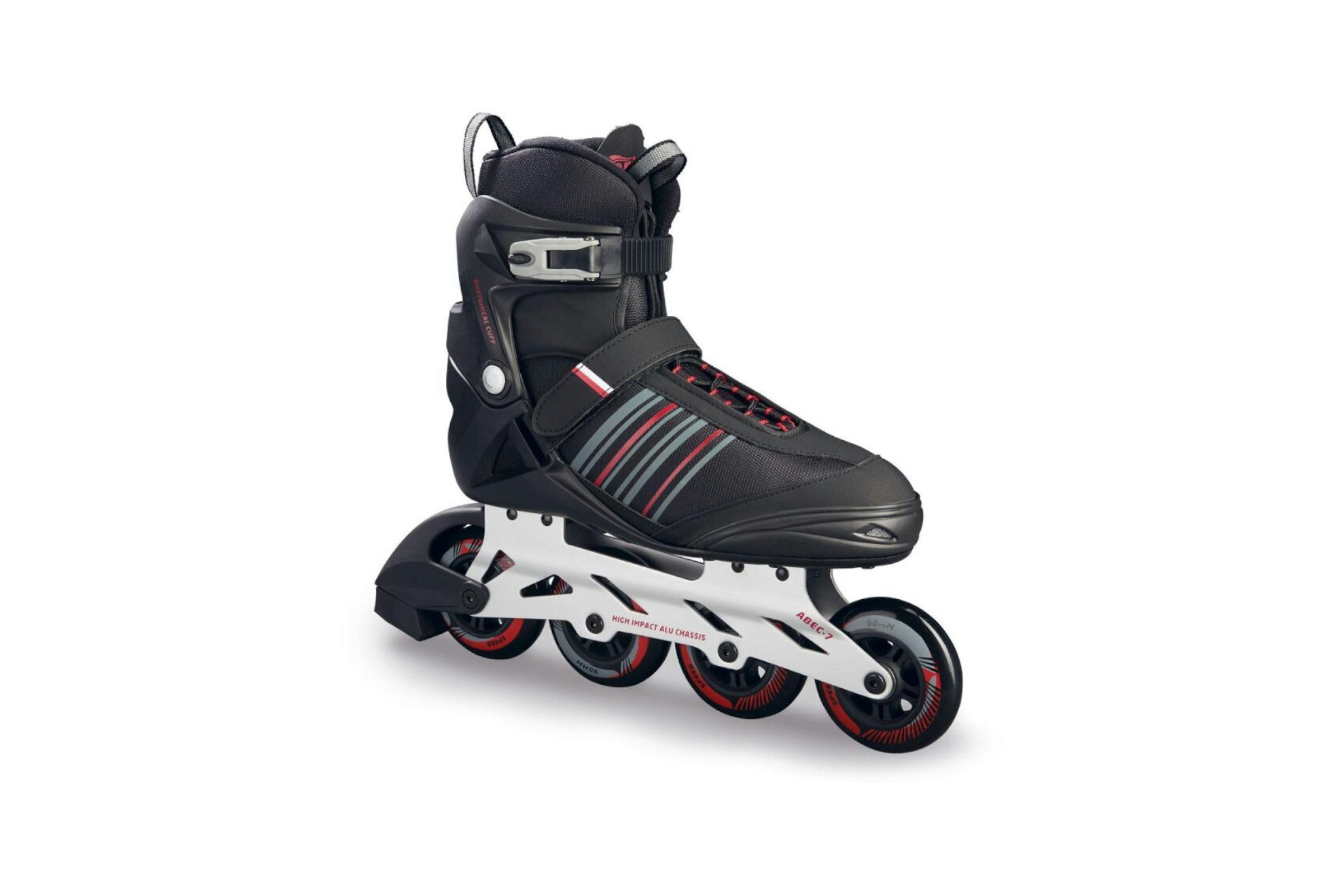 crivit Роликовые коньки Herren Inliner Rollschuhe Ролики Softboot ABEC-7-Kugellagern, (Inlineskates / Softboot-Skates, Роликовые коньки-Set für Herren mit Stopper und Werkzeug), Ergonomische Manschette für stabilen Halt