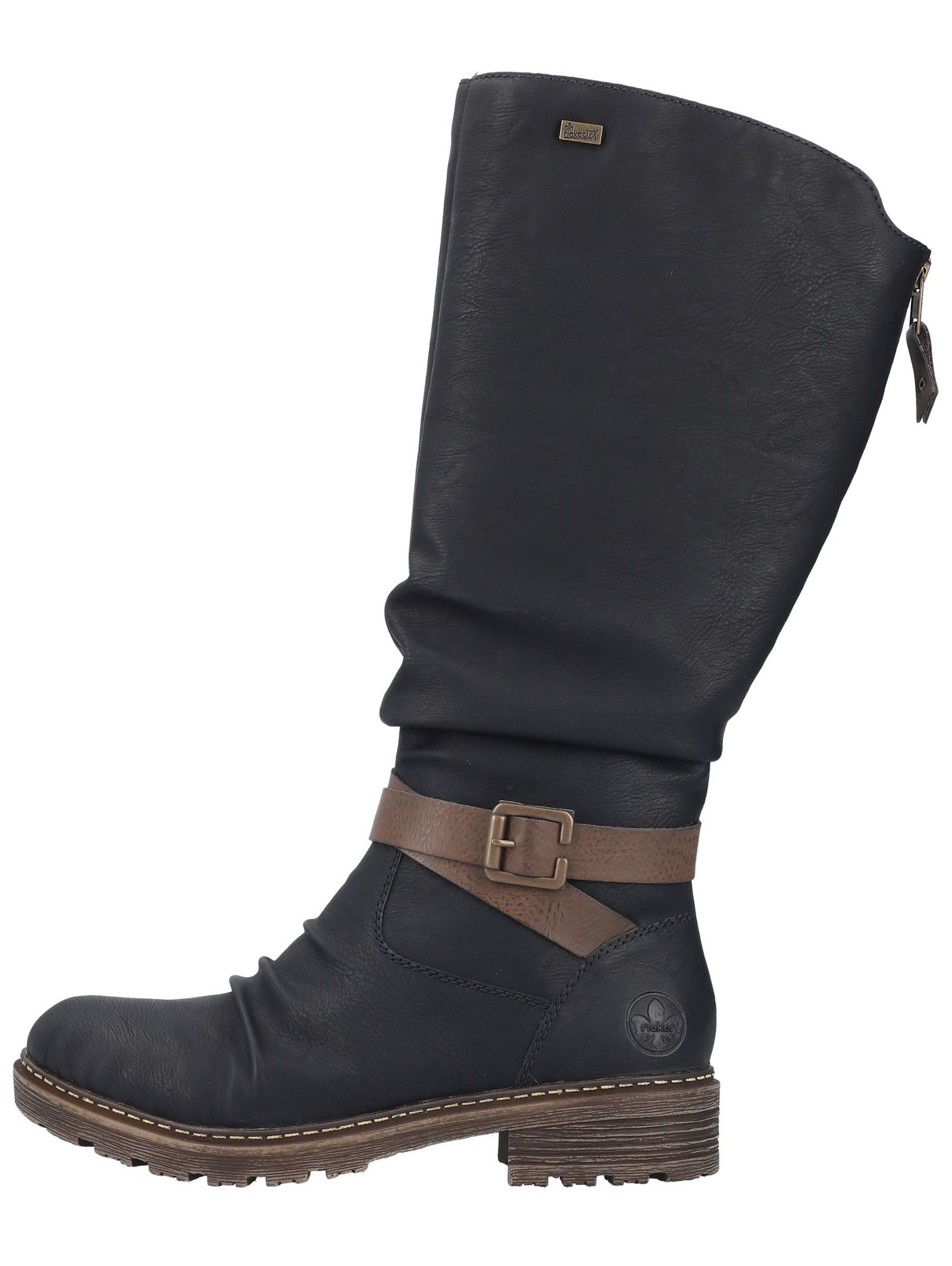 Rieker Rieker Stiefel Lederimitat Bikerboots