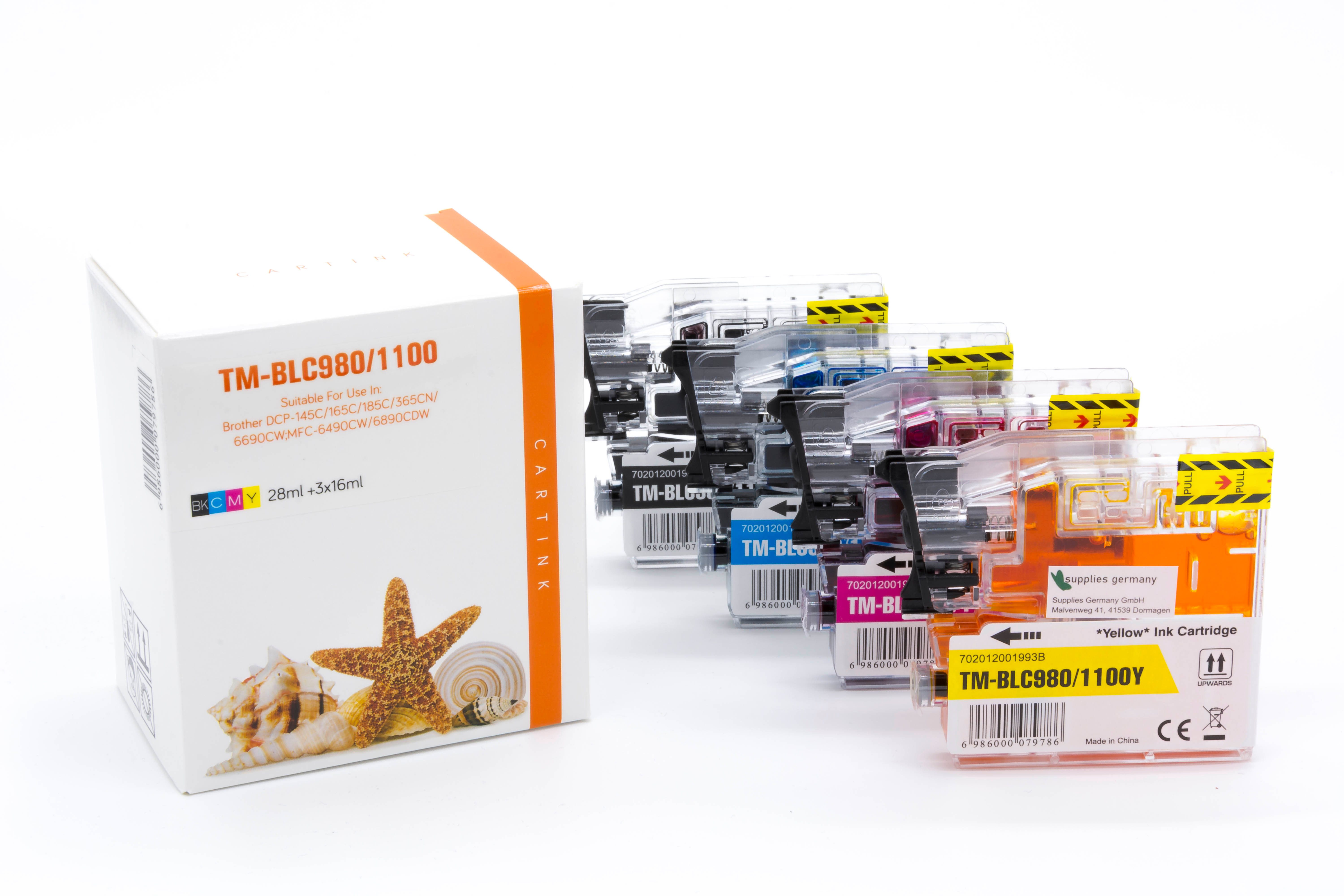 Supplies Germany LC-980-1100X Tintenpatrone (1-tlg)