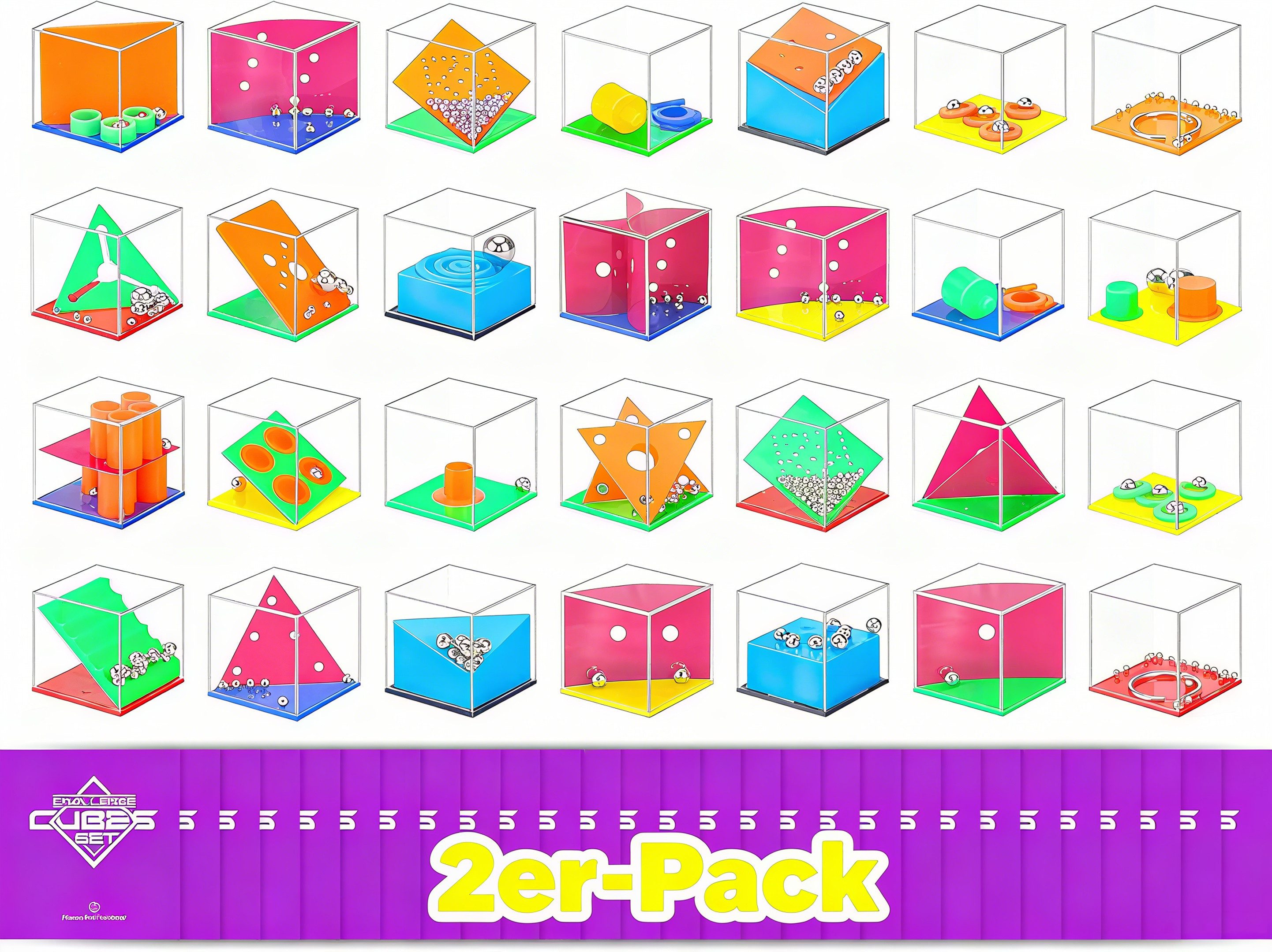 POPOLIC Lernspielzeug 28 Stück Geduldspiele für günstig online kaufen