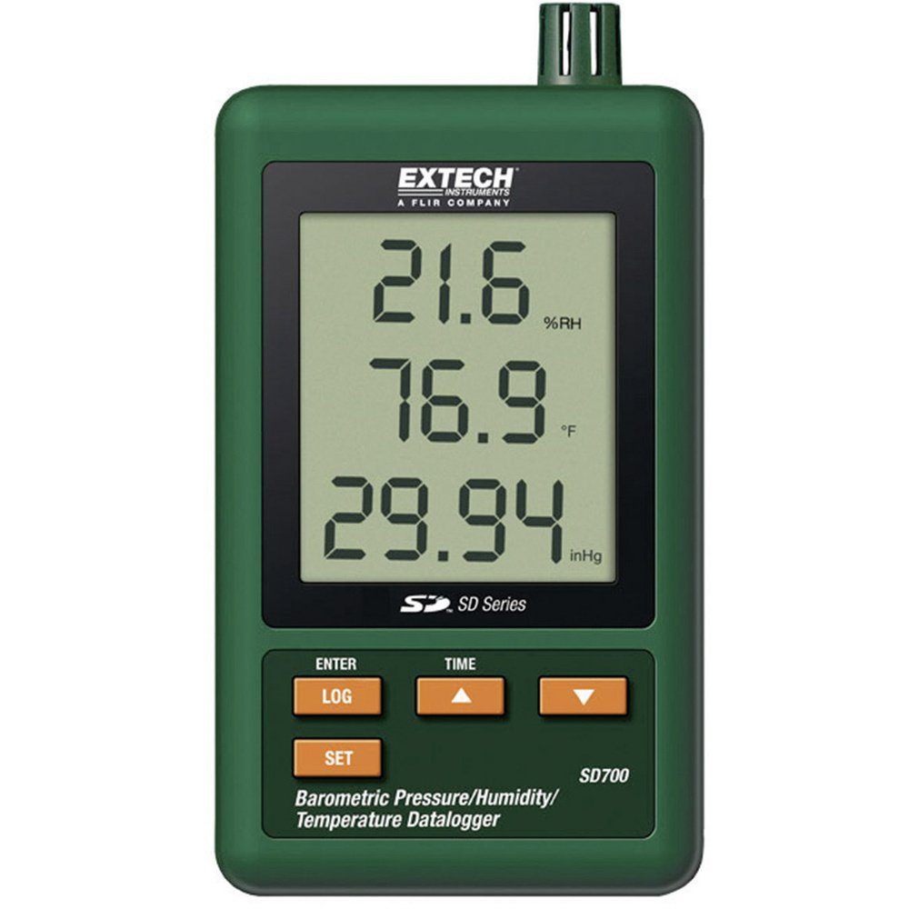 Extech Klimamesser Extech SD700 SD700 Multi-Datenlogger Messgröße Temperatur, Luftdruck, (SD700)
