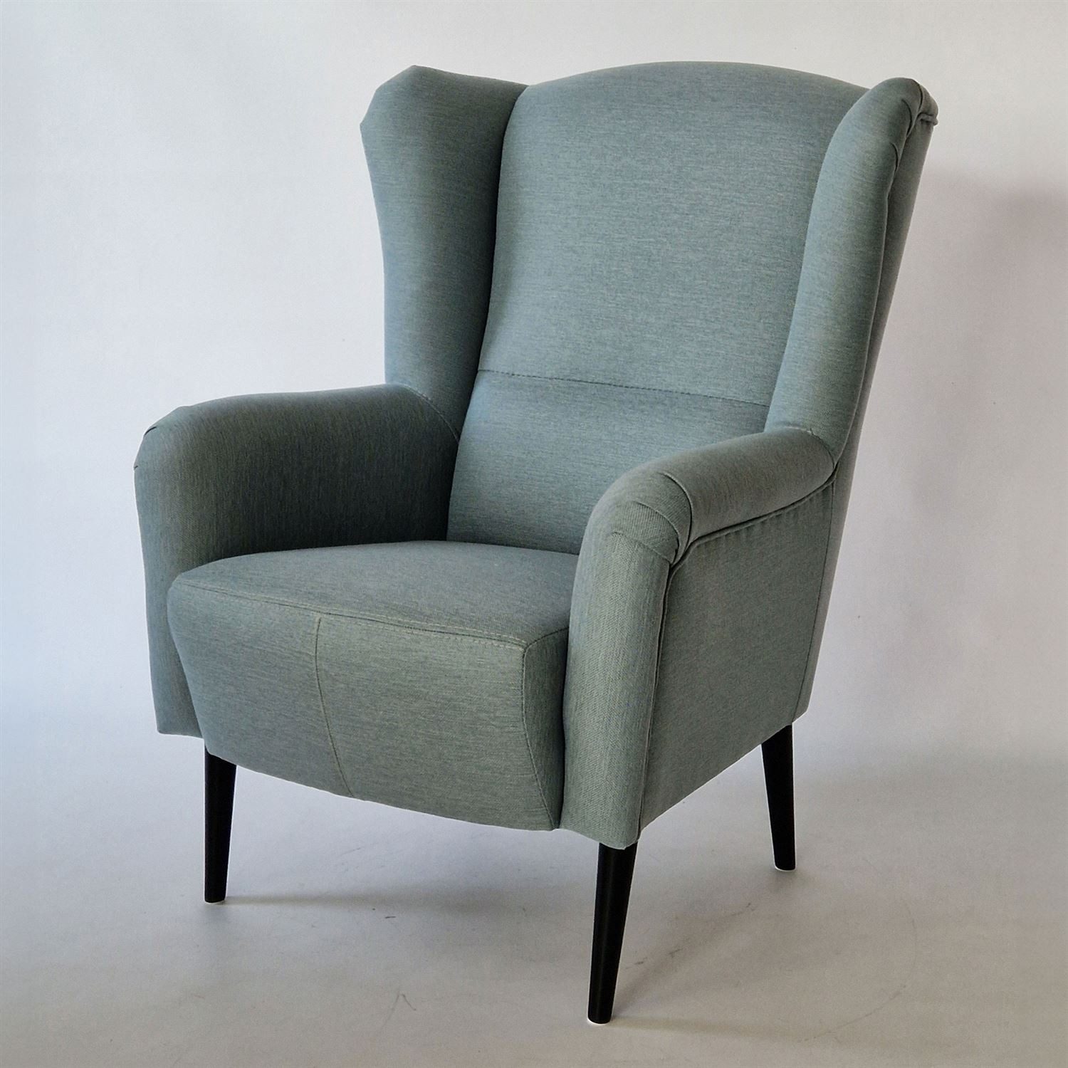 Lookway Sessel Canto – Eleganter Ohrensessel fürs Wohnzimmer (1x Sessel), Sitzfläche mit langlebigen Bonellfedern und Schaumstoff