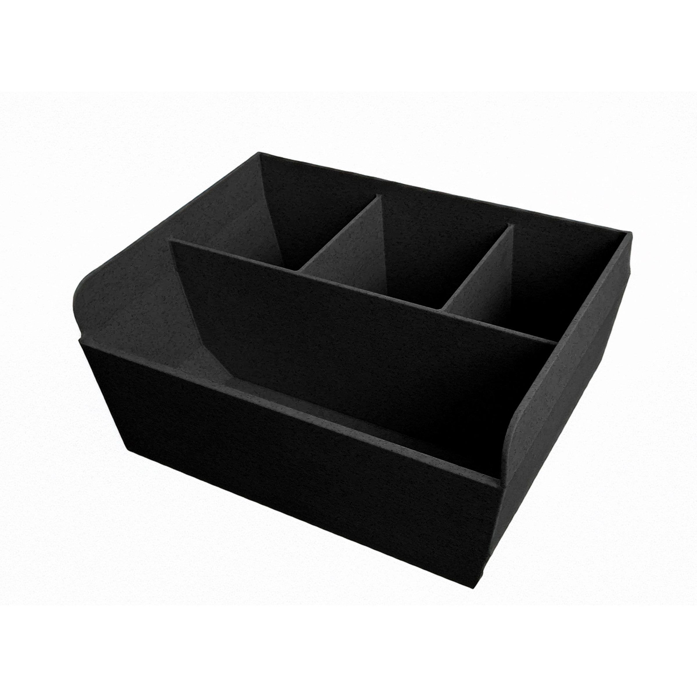 BLACK FOREST FOX Campingtisch Kühl-Kästle Kühlschrankeinsatz 2er Set für VW GC 600/680 Schwarz (1-St), aus PLA Kunststoff für eine stilvolle Optik