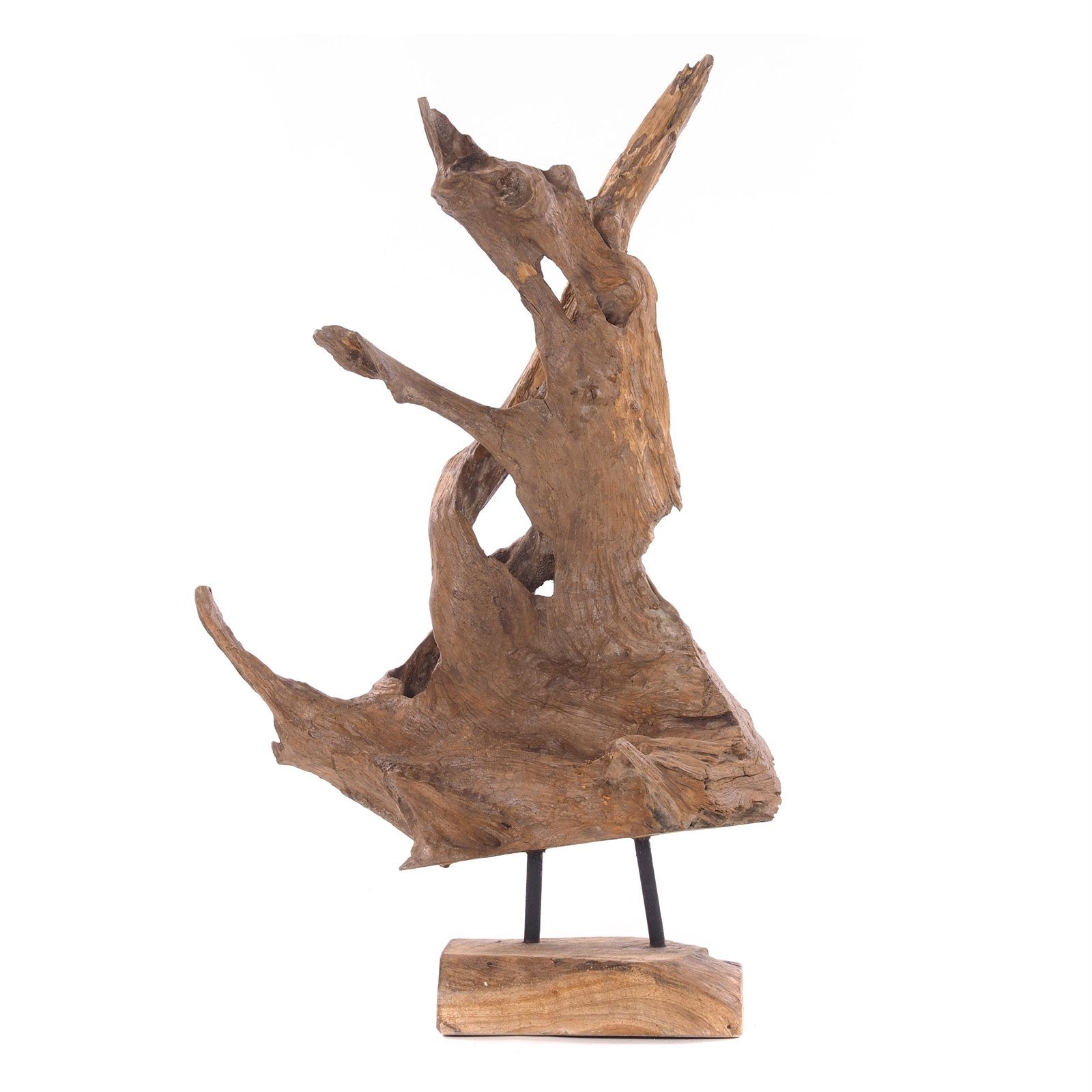 DESIGN DELIGHTS Skulptur TREIBHOLZ SKULPTUR "ROOTS 40", Holz massivholz rus günstig online kaufen