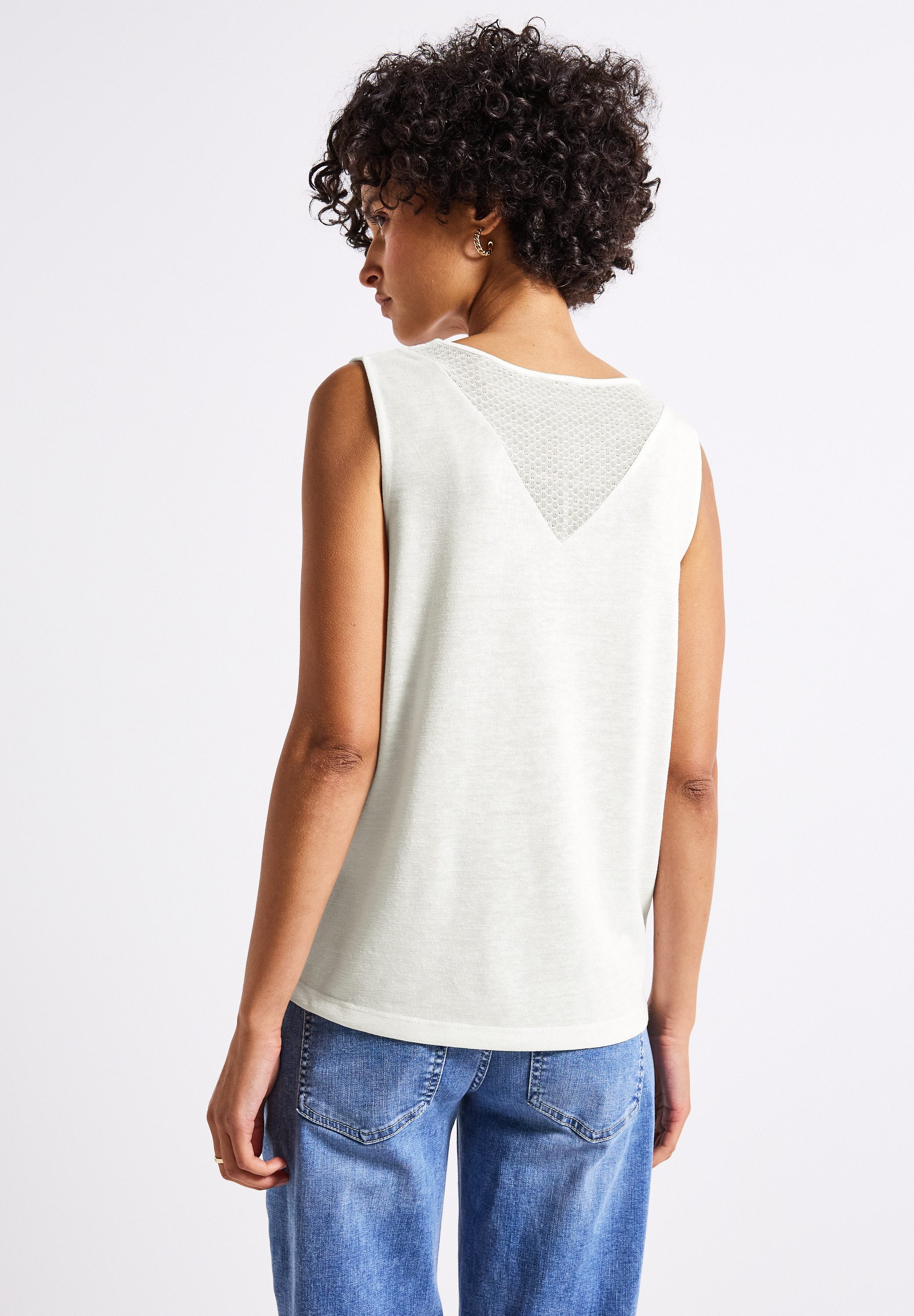 STREET ONE Tanktop, mit V-Ausschnitt günstig online kaufen