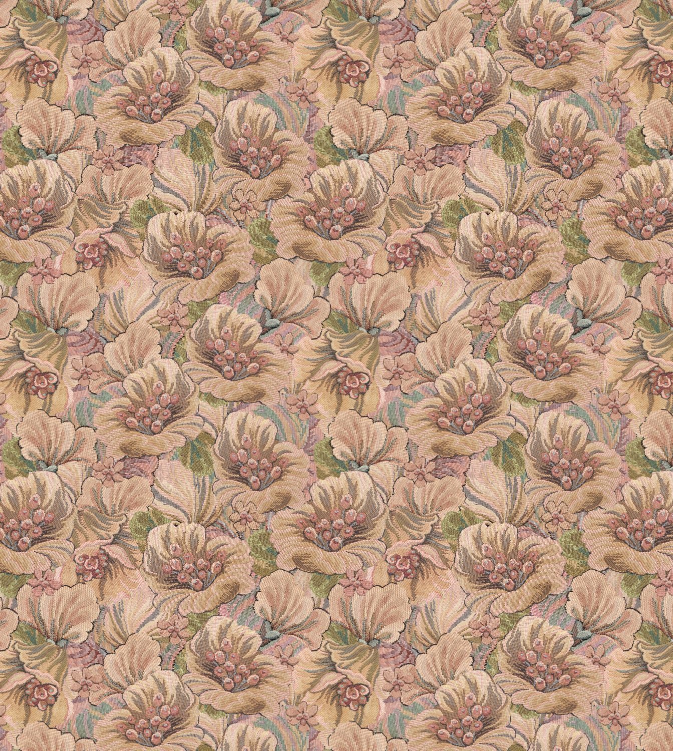 ESTAhome Fototapete gesticktes Blumenmuster