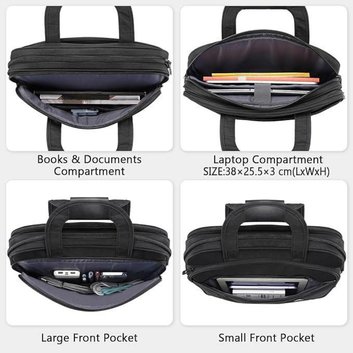 LuxusKollektion Laptoptasche Laptoptasche 15,6 Zoll Aktentasche günstig online kaufen