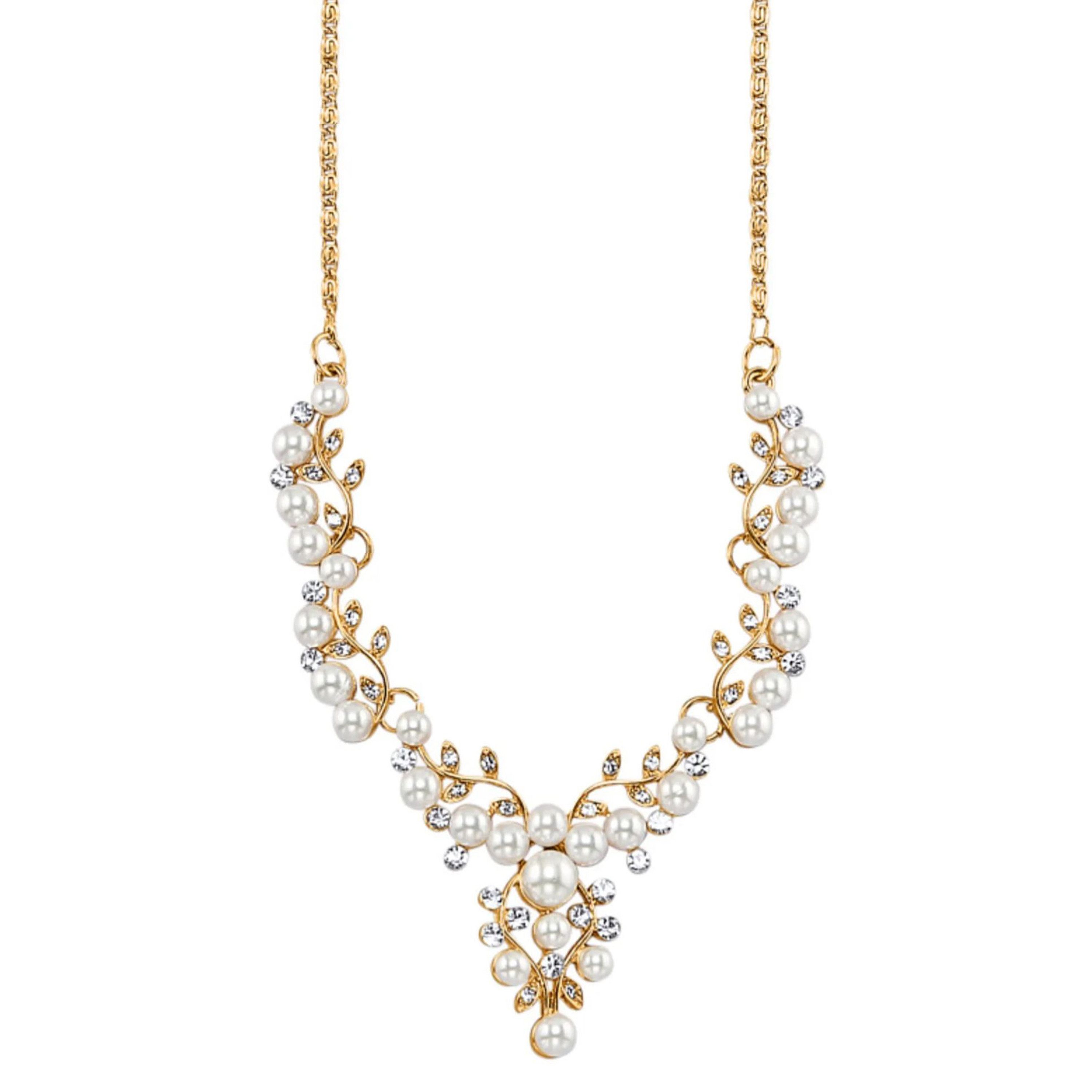 Firetti Collier Schmuck Geschenk Collier Beautiful Pearl, mit Glasstein - mit Glasperle