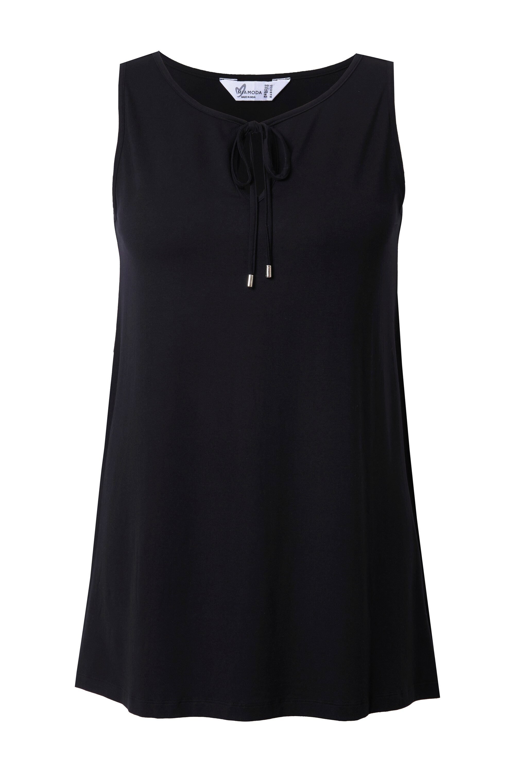 MIAMODA Longtop Top A-Linie Ausschnitt mit günstig online kaufen
