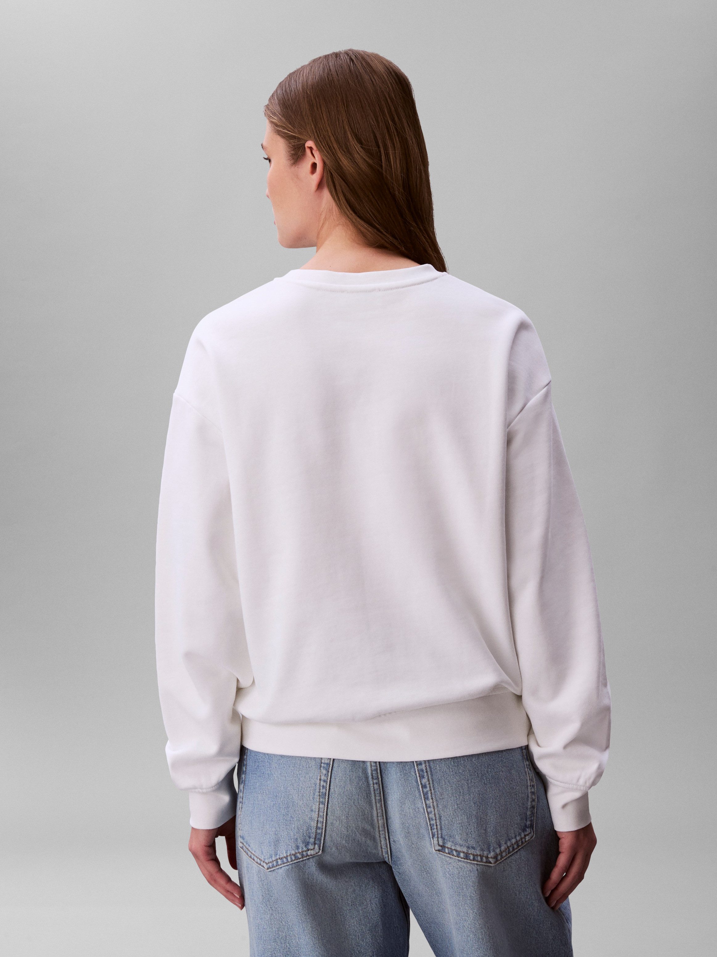 Calvin Klein Jeans Sweatshirt FOIL CREW SWEATSHIRT Regular fit mit Rundhalsausschnitt – Bild 2 von 5