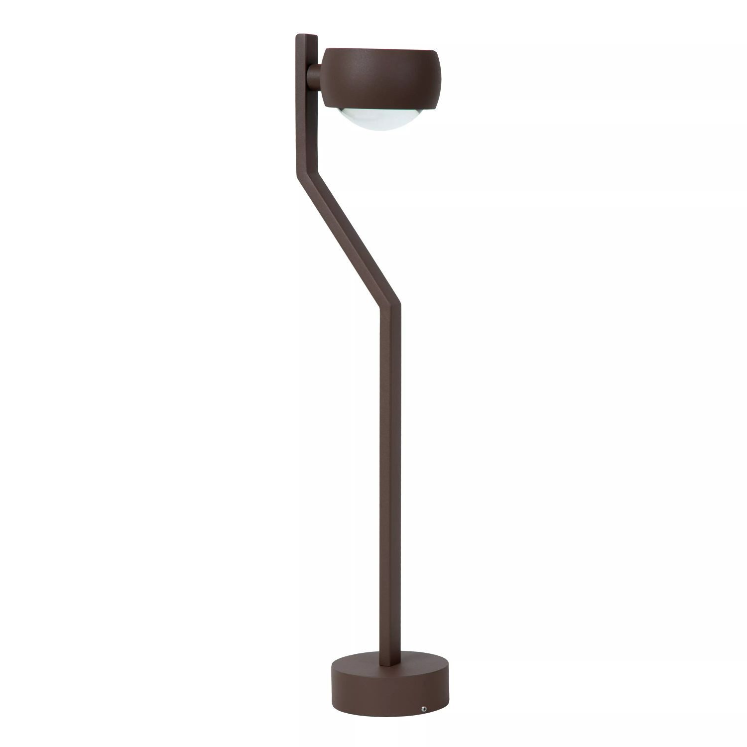 Licht-Erlebnisse Außen-Stehlampe MEVI, LED fest integriert, Warmweiß, LED Aluminium IP54 2700 K warmweißes Licht 540 lm 50 cm hoch