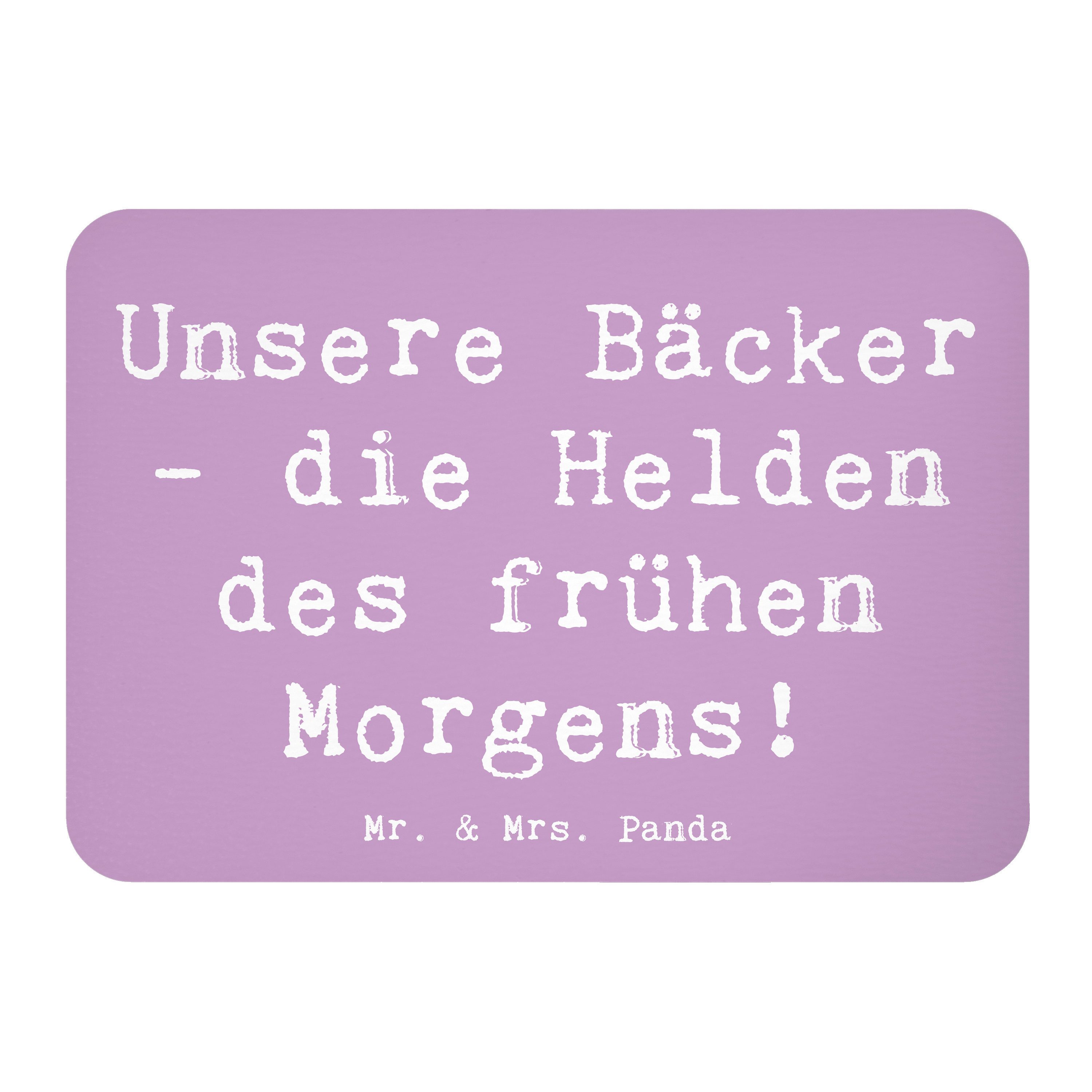 Magnet Spruch Bäcker Helden - Lavendeltraum - Geschenk, Liebe, Danke, Helden