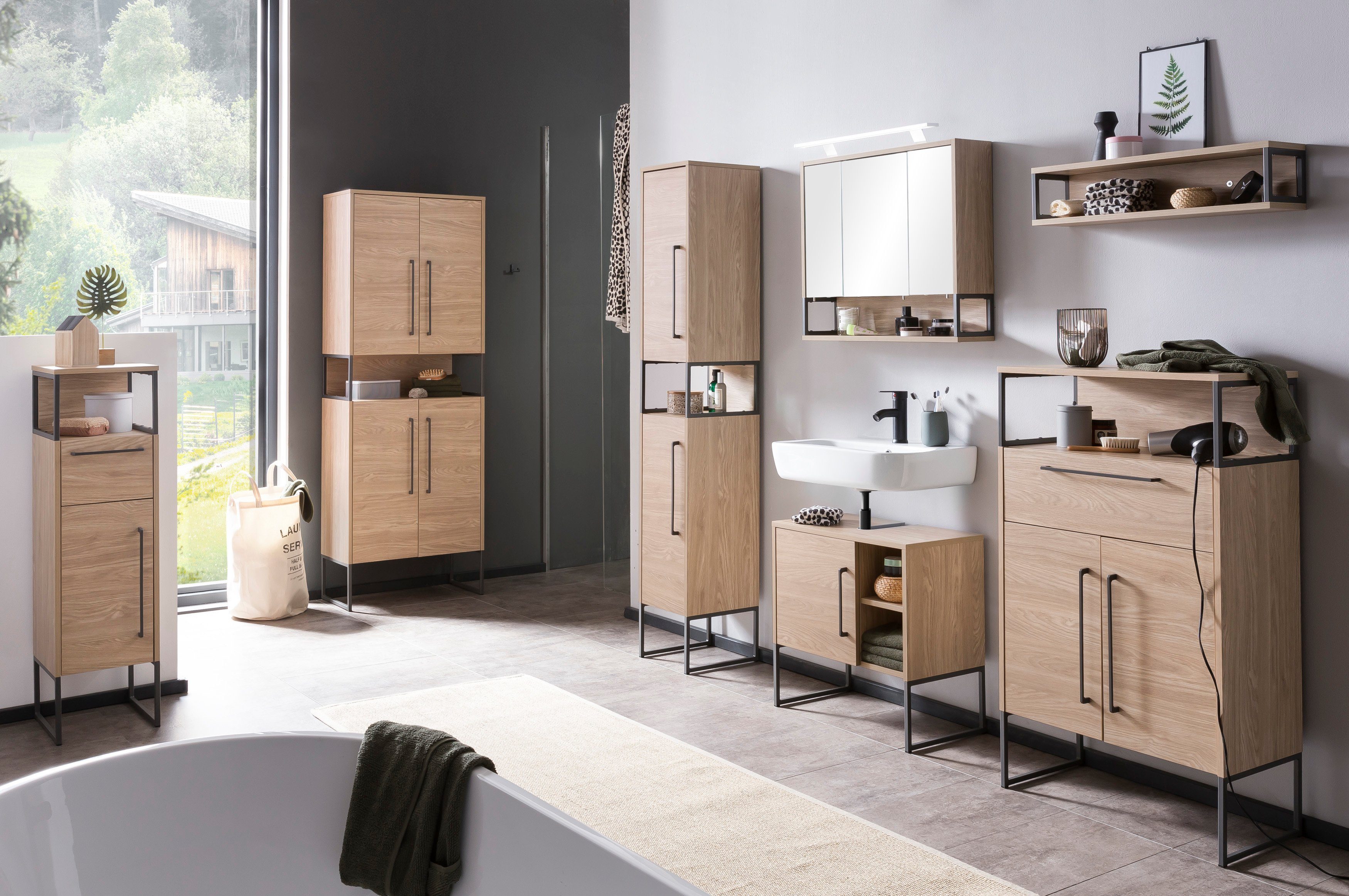 Schildmeyer Regal Limone, Regal, melaminharzbeschichtet,Made in Germany, B: 70 cm, Solide Verarbeitung - Dieses Produkt ist in Deutschland gefertigt