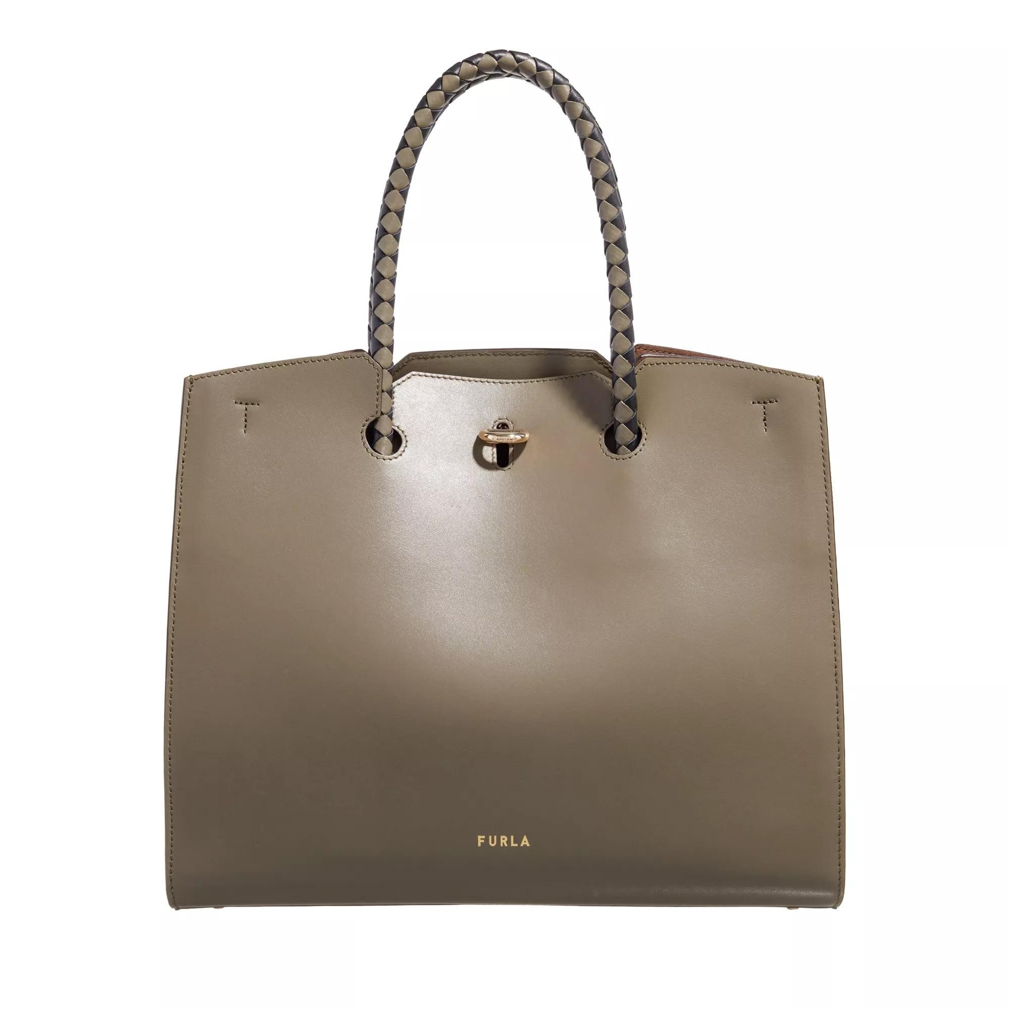 Furla Henkeltasche light gray (1-tlg)