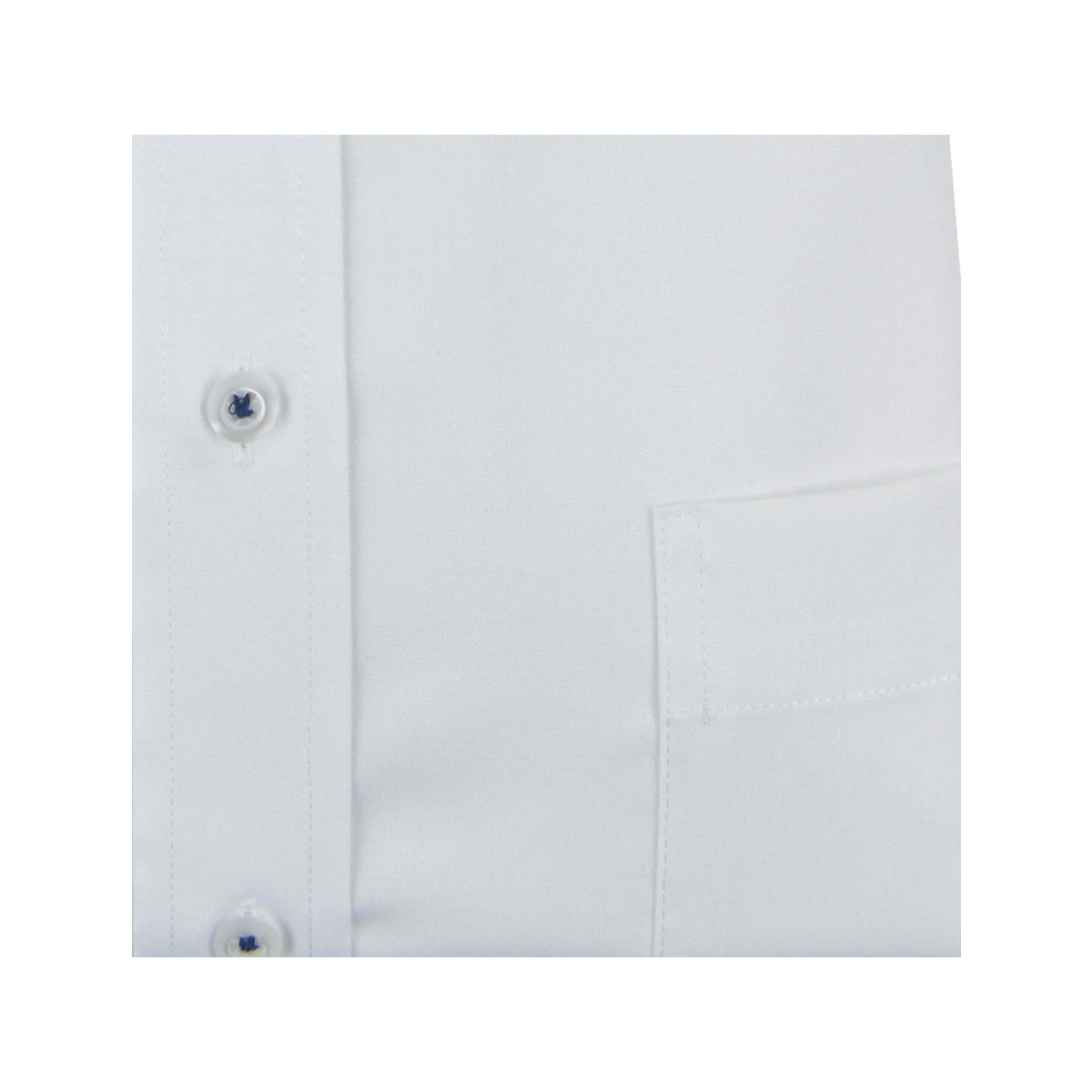 Eterna (1-tlg) Langarmhemd weiß