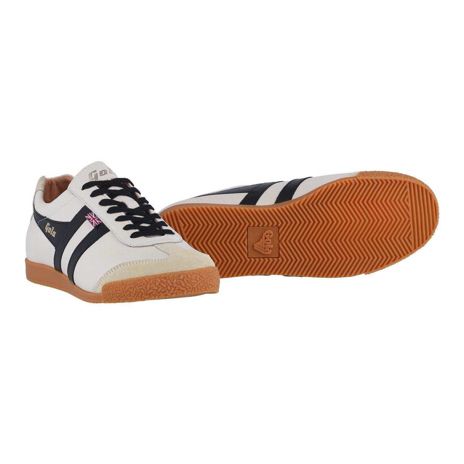 Gola Harrier Elite 2 2025 - Made in England - offweiss/schwarz Herren Sneak günstig online kaufen