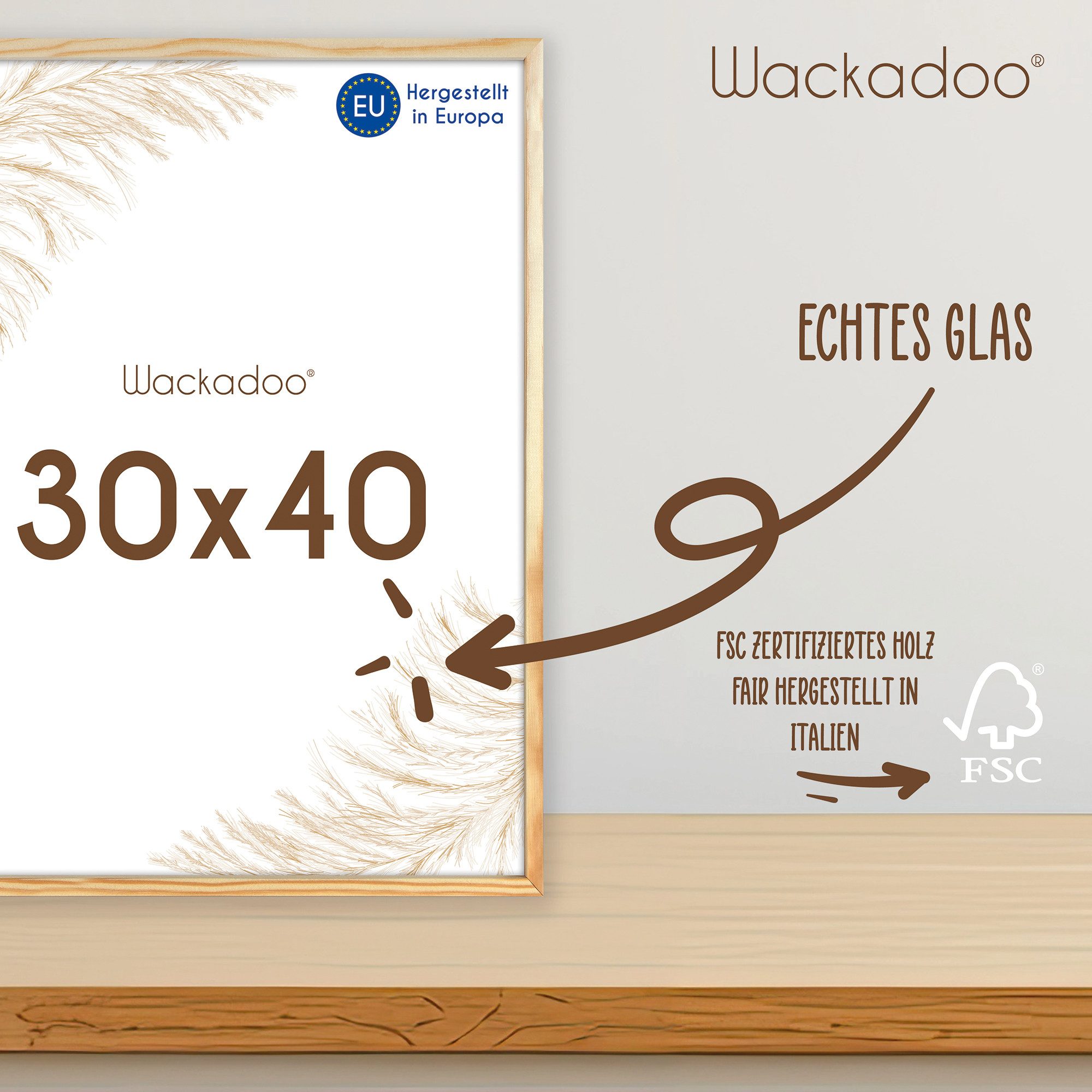 Wackadoo Living Bilderrahmen AMALFI aus italienischem günstig online kaufen