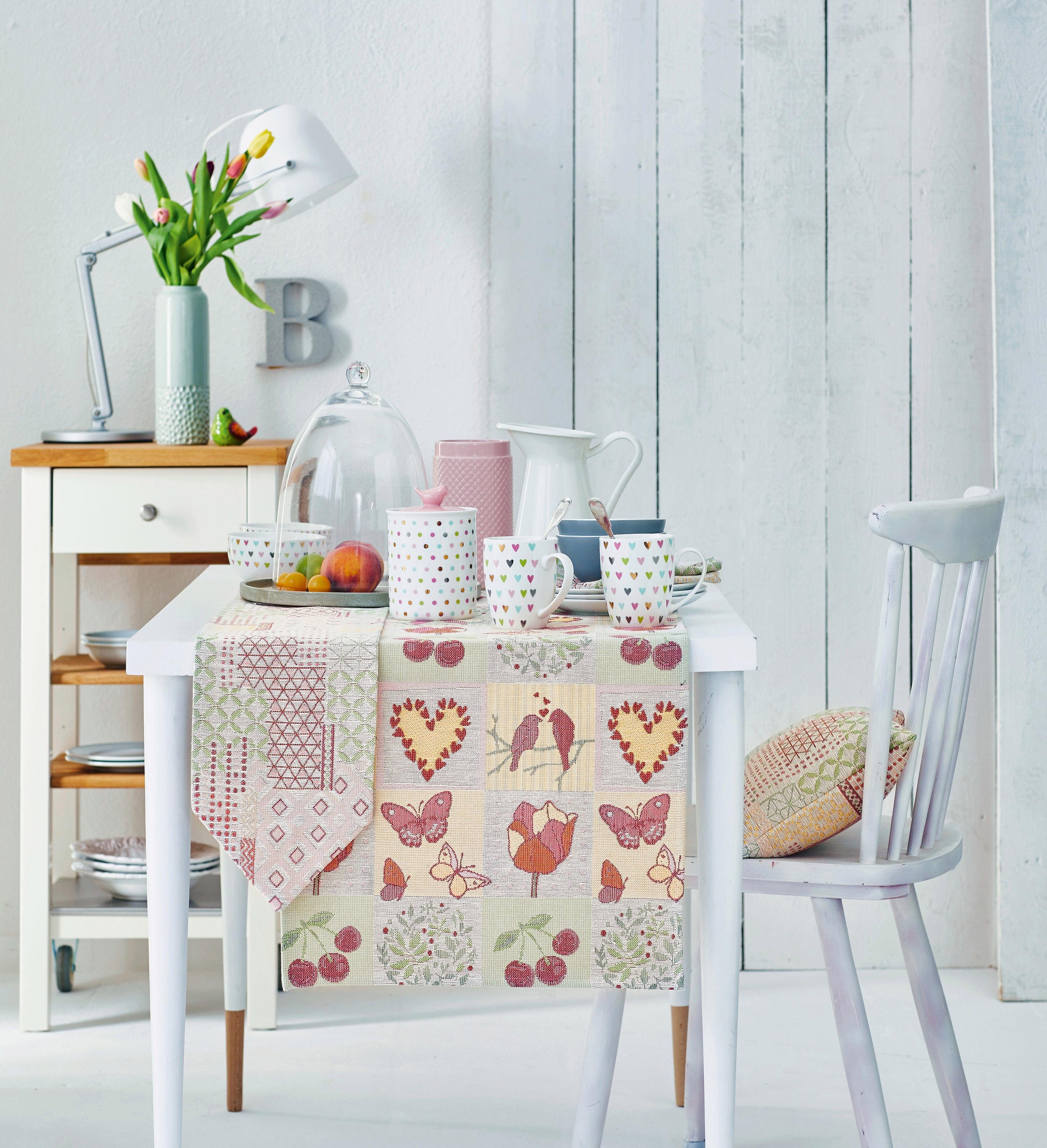 APELT Mitteldecke 5315 HAPPY EASTER, Gobelin, Osterdeko, Ostern (1-tlg)