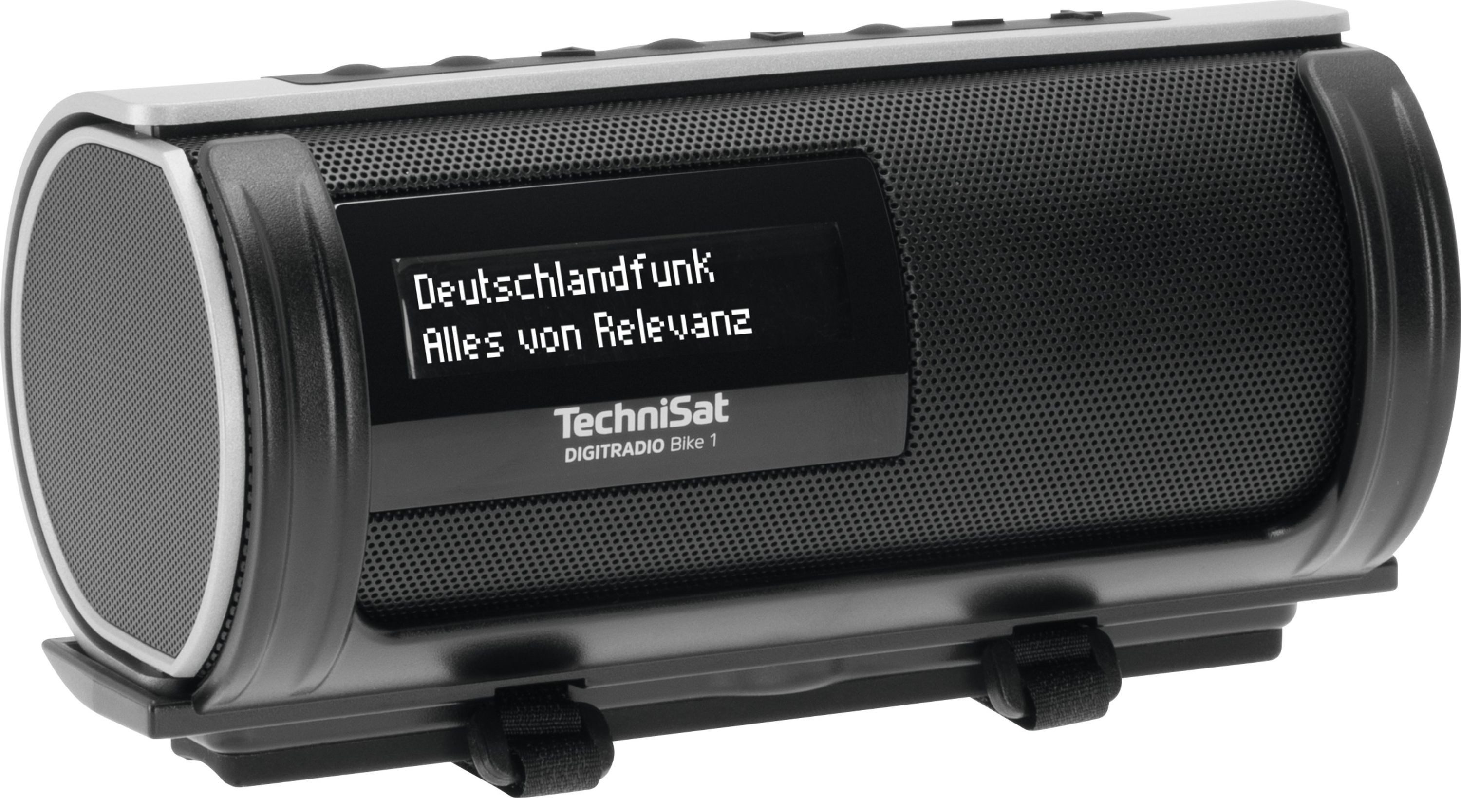 TechniSat DIGITRADIO Bike 1 Digitalradio (DAB) (Digitalradio (DAB), FM-Tuner mit RDS, 5 W, IP65, Universalhalterung, Akku bis 10 Stunden, OLED-Display) – Bild 5 von 5